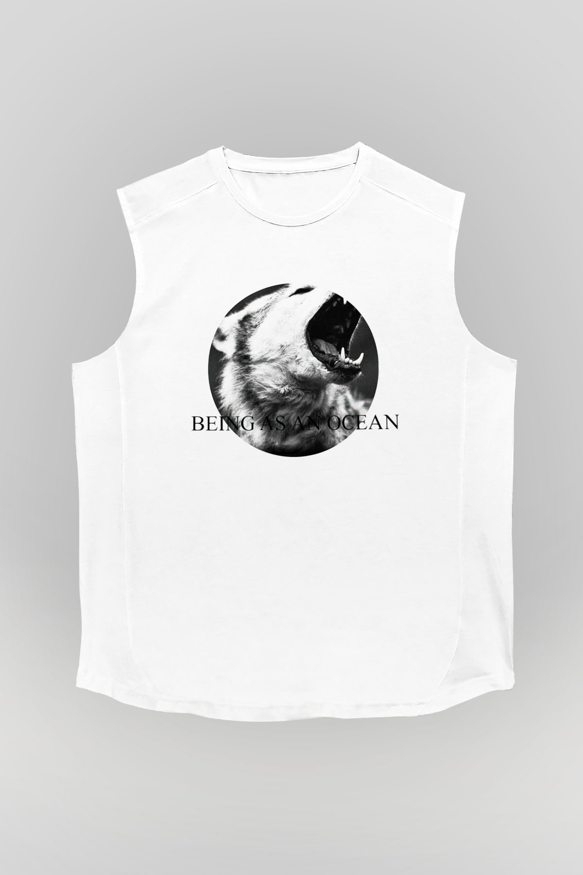 Being as an Ocean Beyaz Unisex Kolsuz Tişört