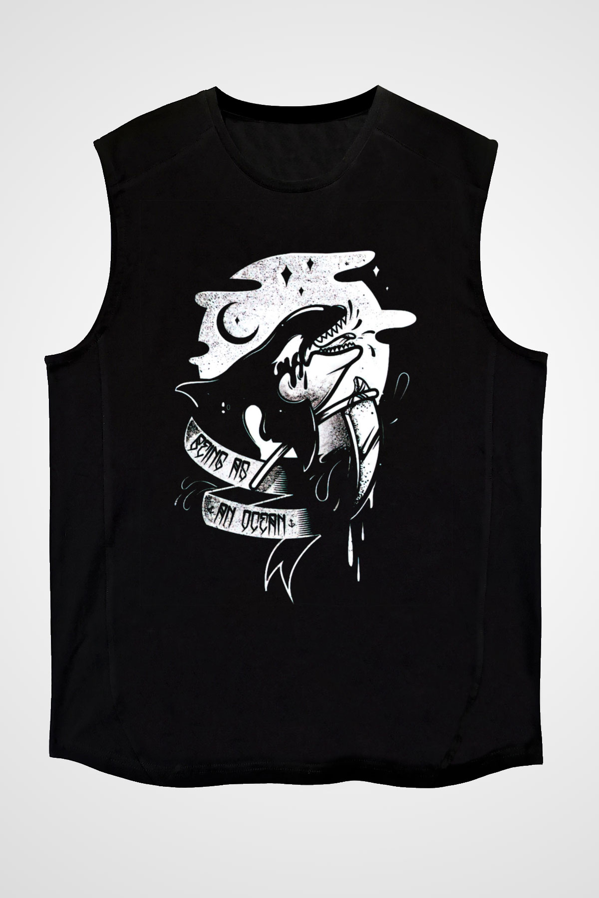 Being as an Ocean Siyah Unisex Kolsuz Tişört