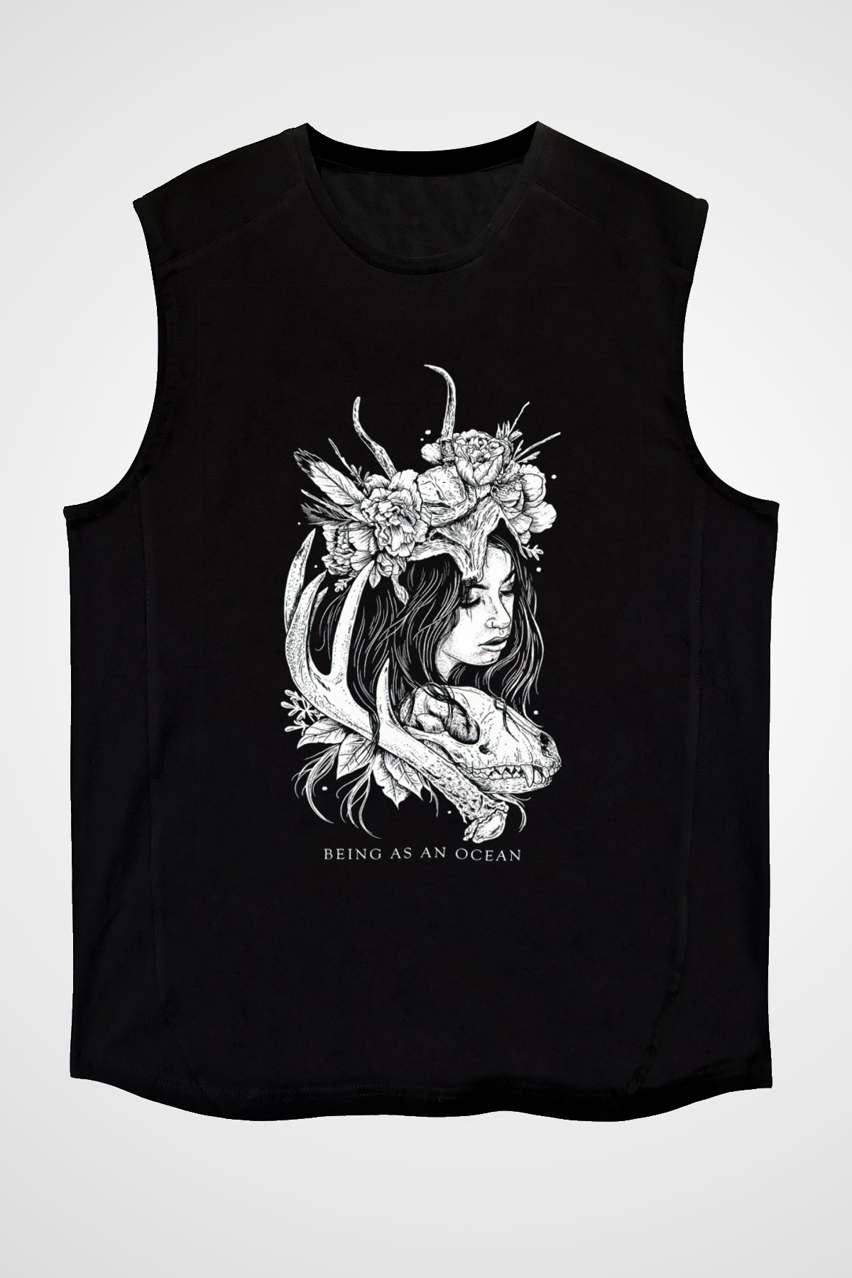 Being as an Ocean Siyah Unisex Kolsuz Tişört