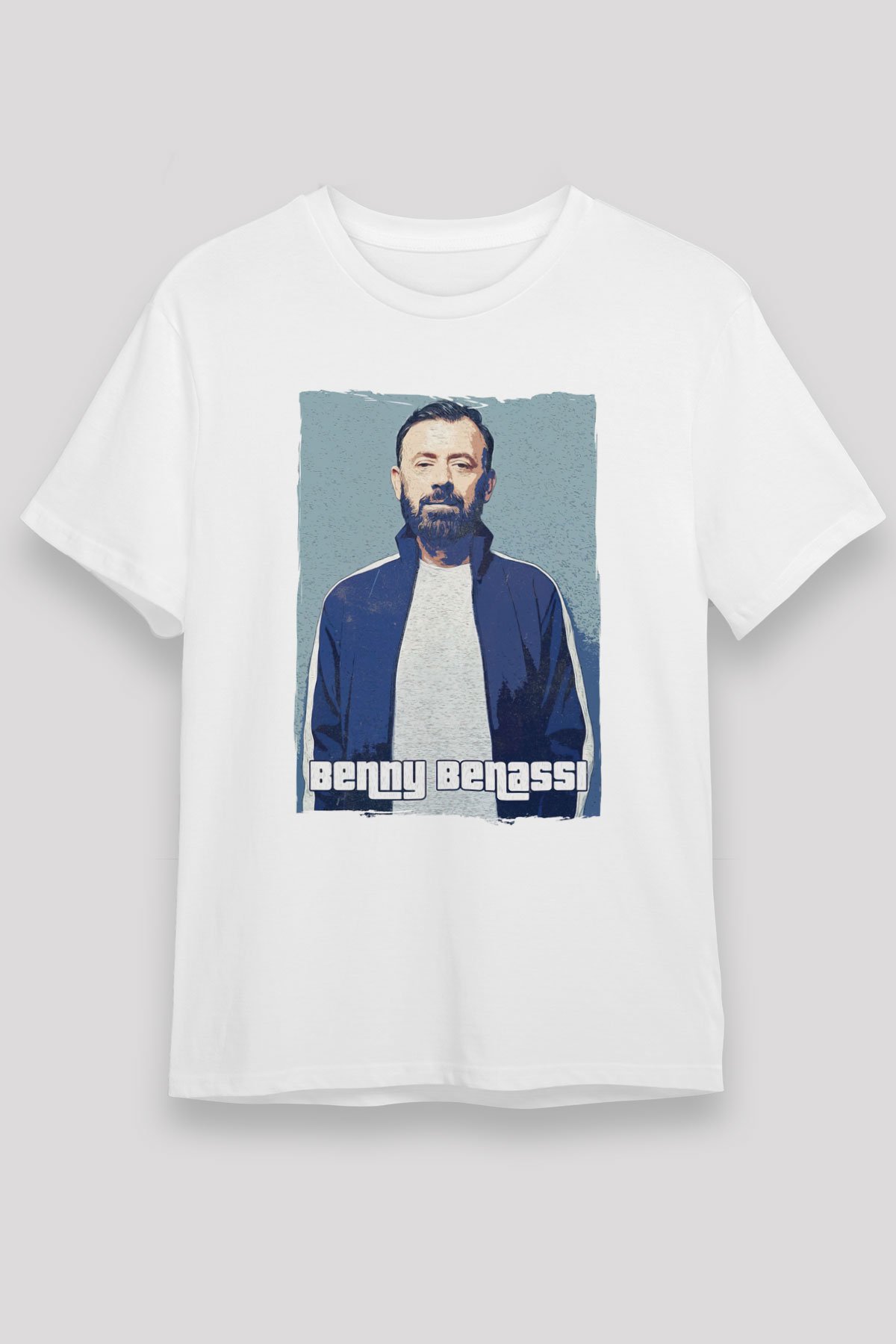 Benny Benassi White Unisex Tee - STREETWEAR