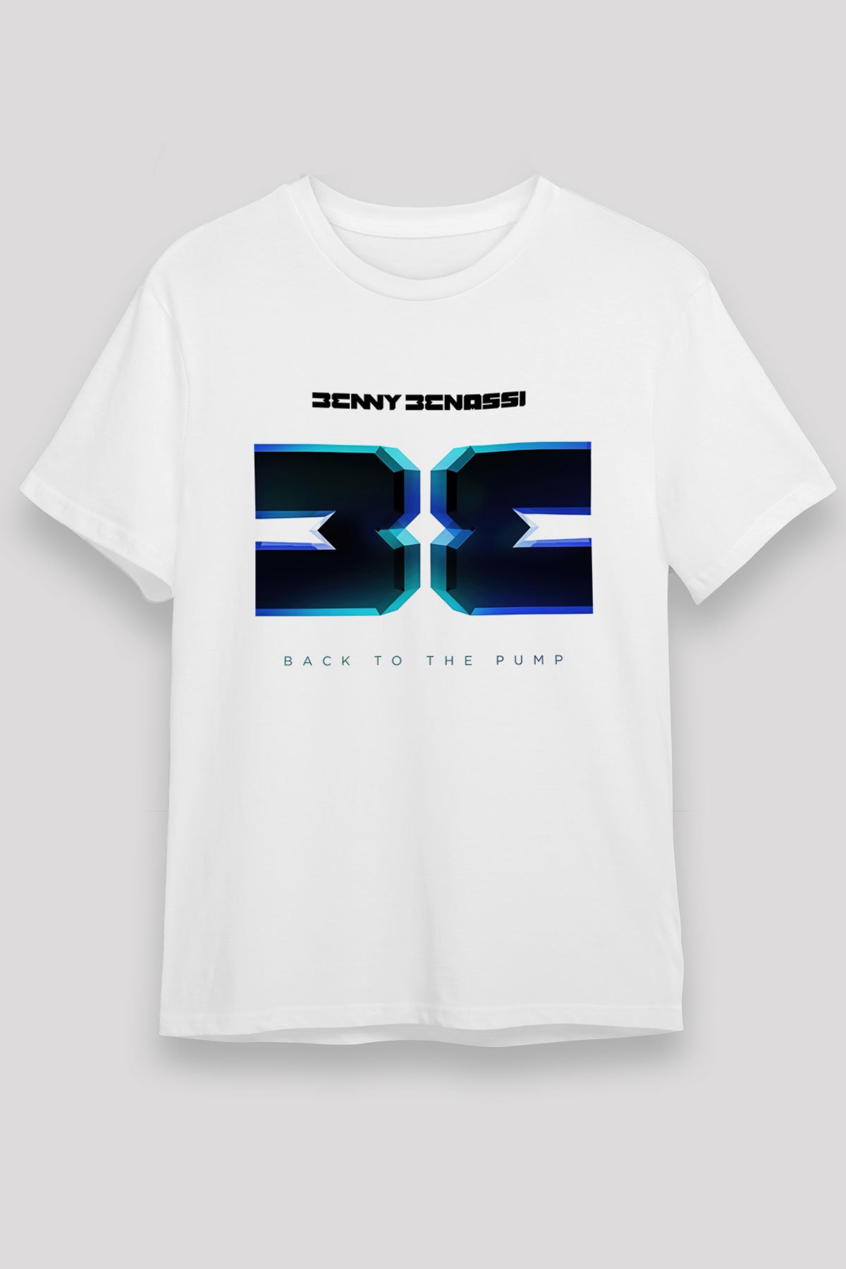 Benny Benassi White Unisex Tee - STREETWEAR