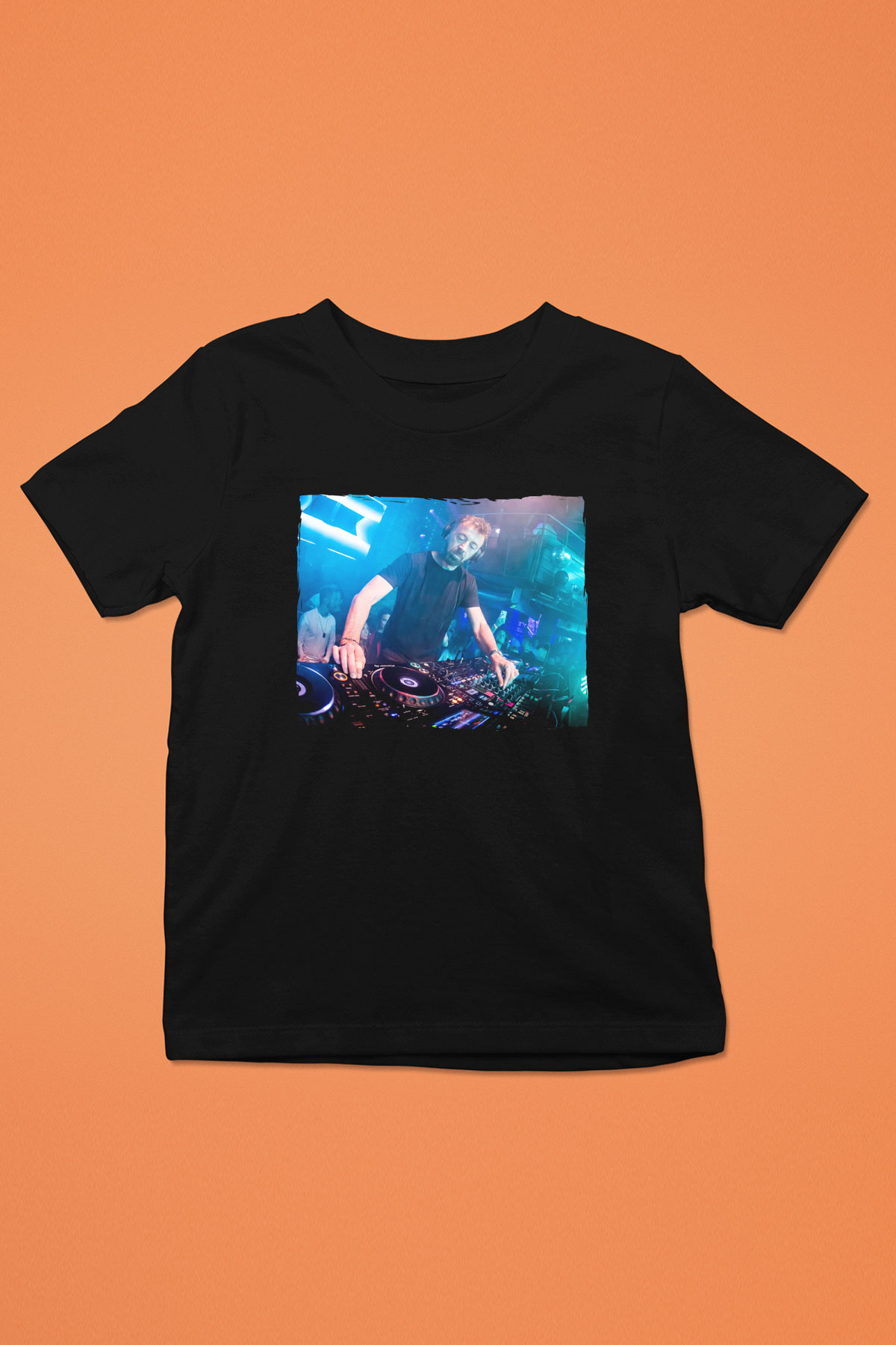 Benny Benassi Siyah Unisex Çocuk Tişört