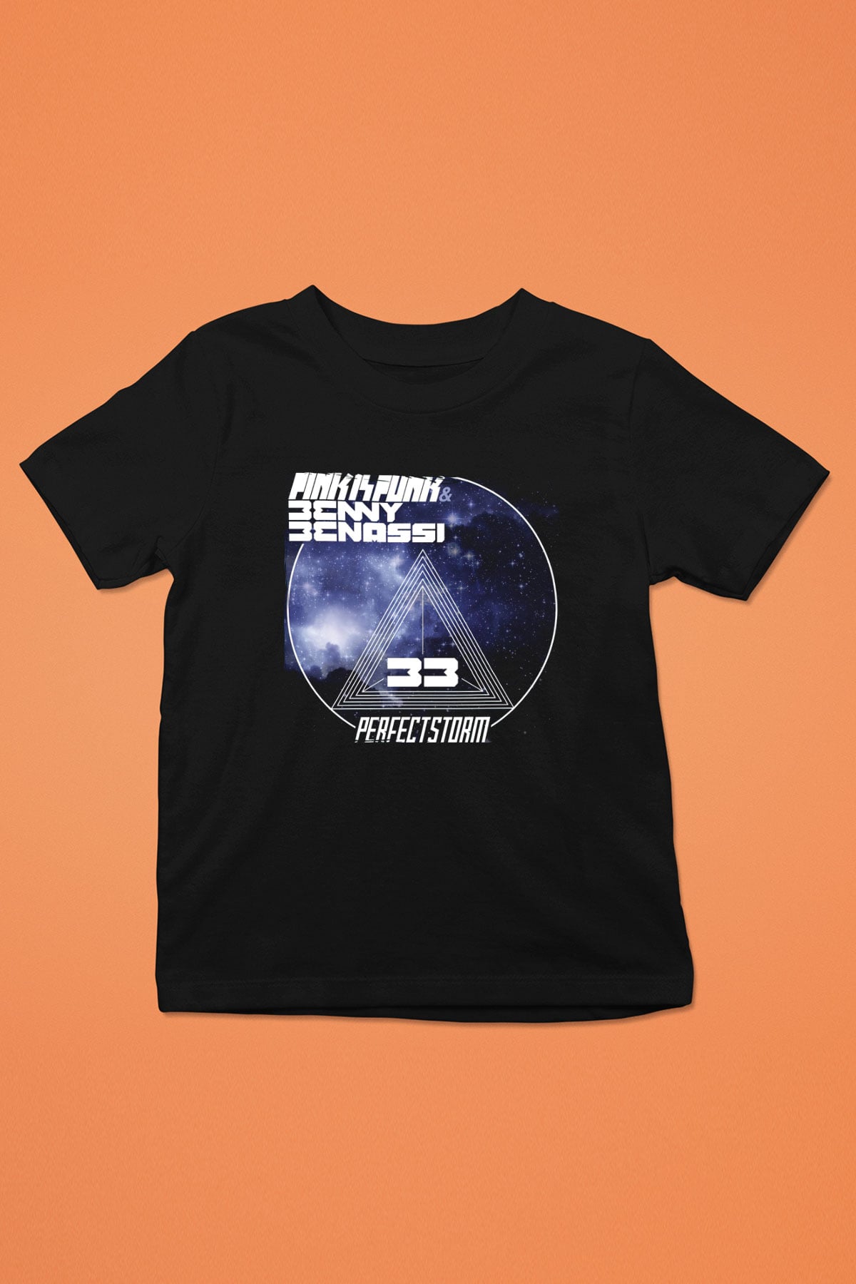 Benny Benassi Siyah Unisex Çocuk Tişört