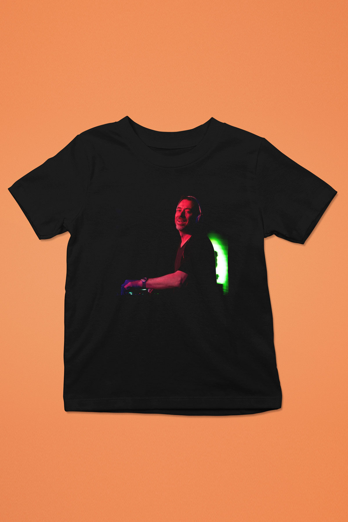 Benny Benassi Siyah Unisex Çocuk Tişört