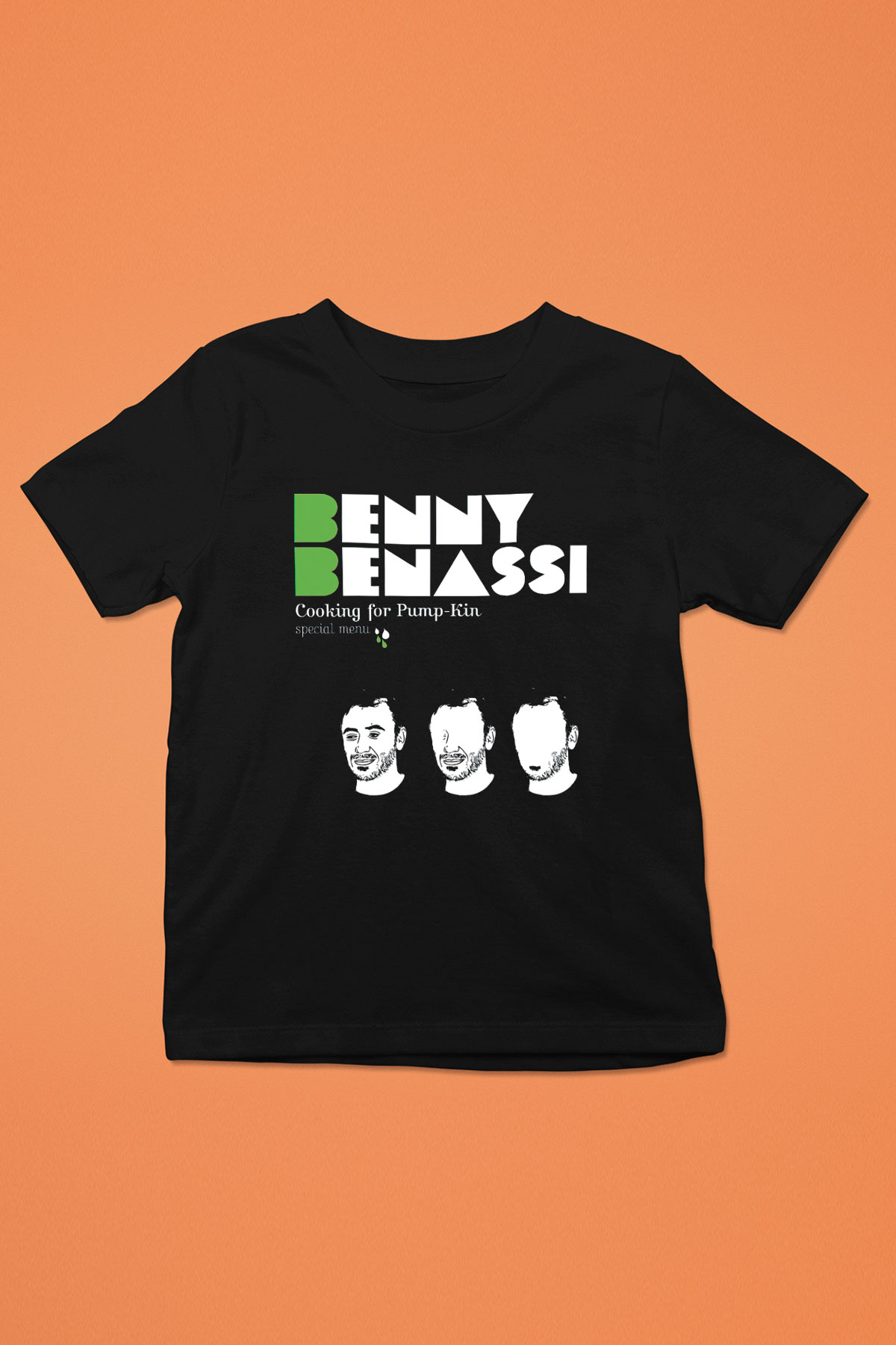 Benny Benassi Siyah Unisex Çocuk Tişört