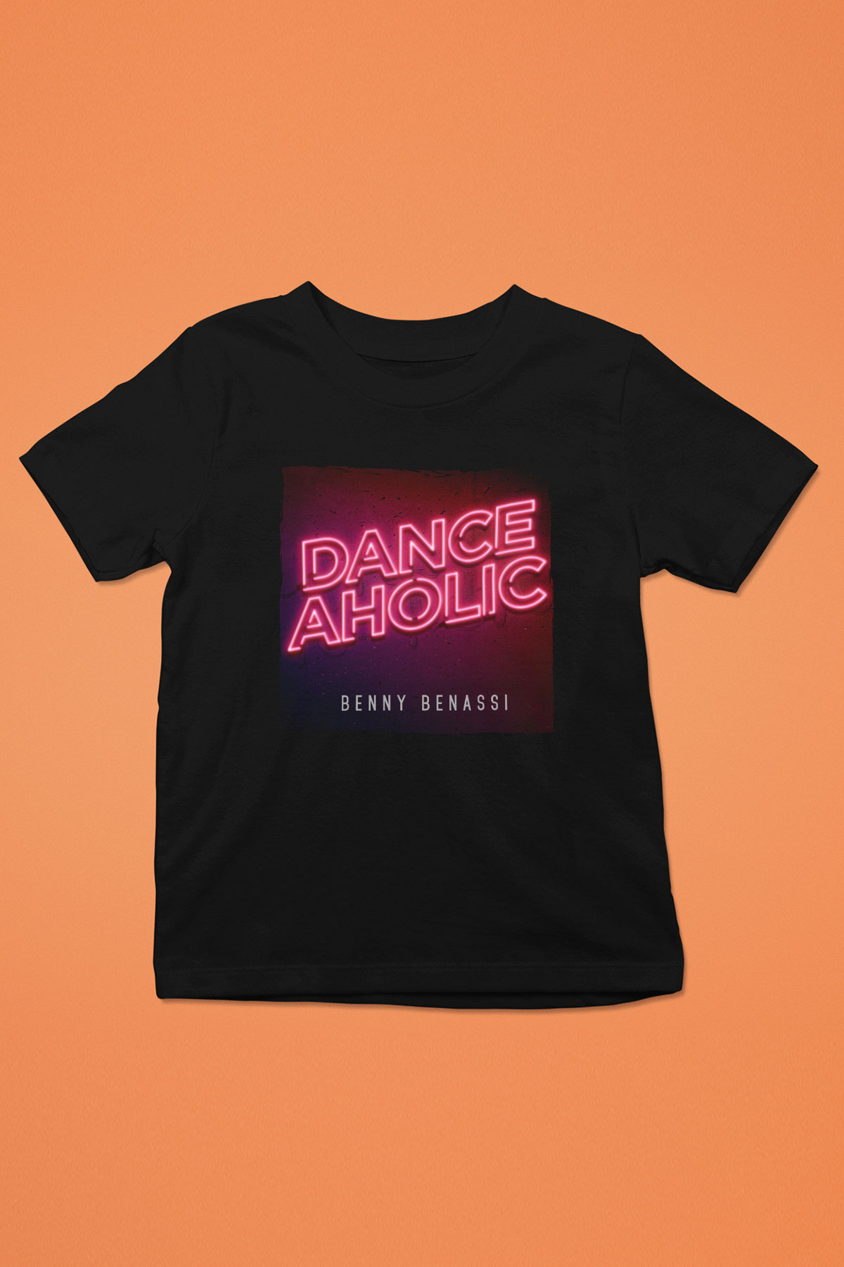Benny Benassi Siyah Unisex Çocuk Tişört