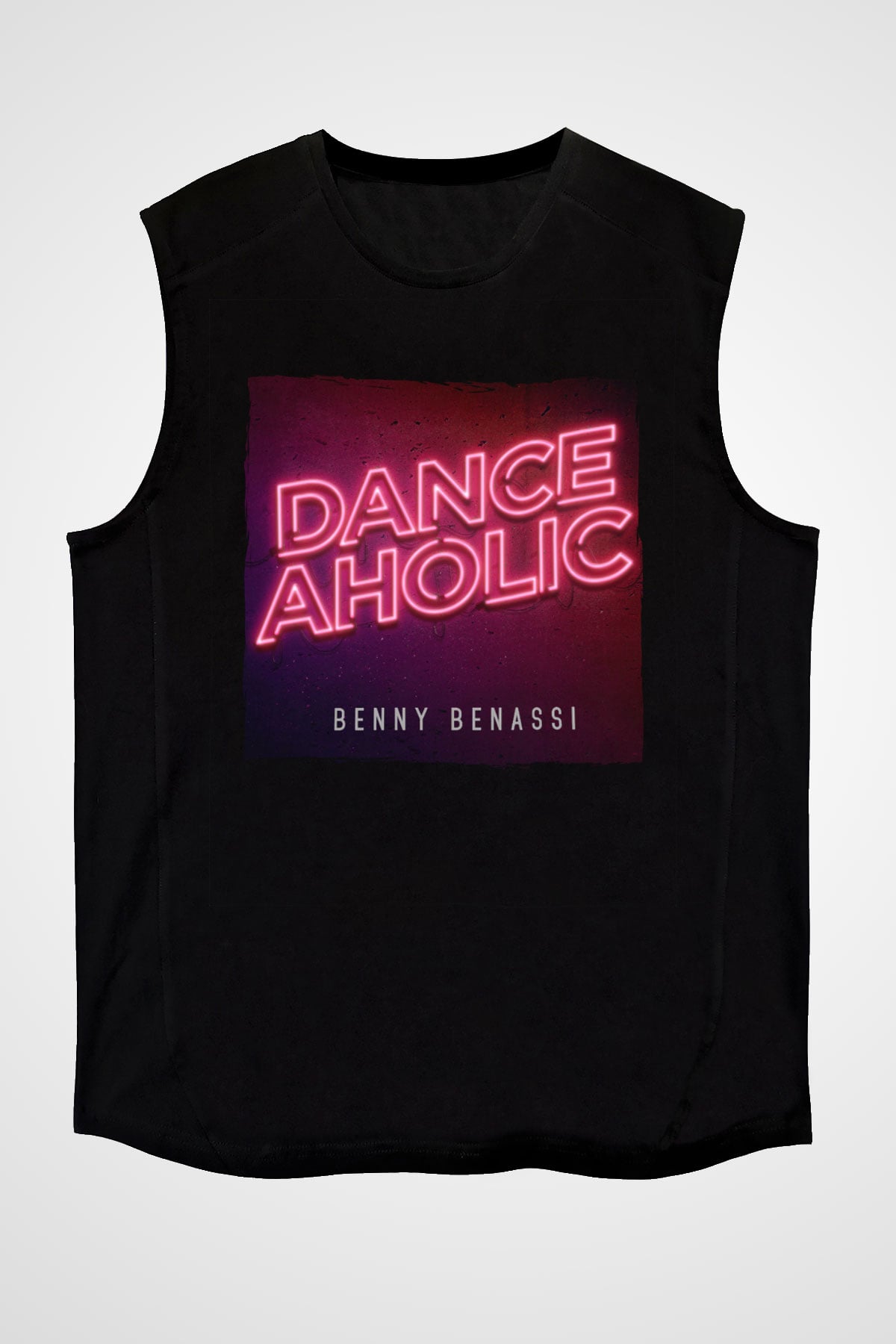 Benny Benassi Siyah Unisex Kolsuz Tişört