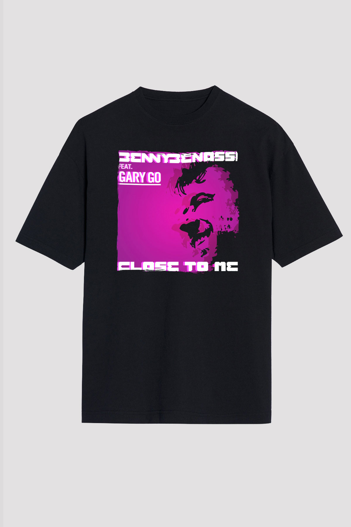 Benny Benassi Siyah Unisex Tişört T-Shirt - TişörtFabrikası