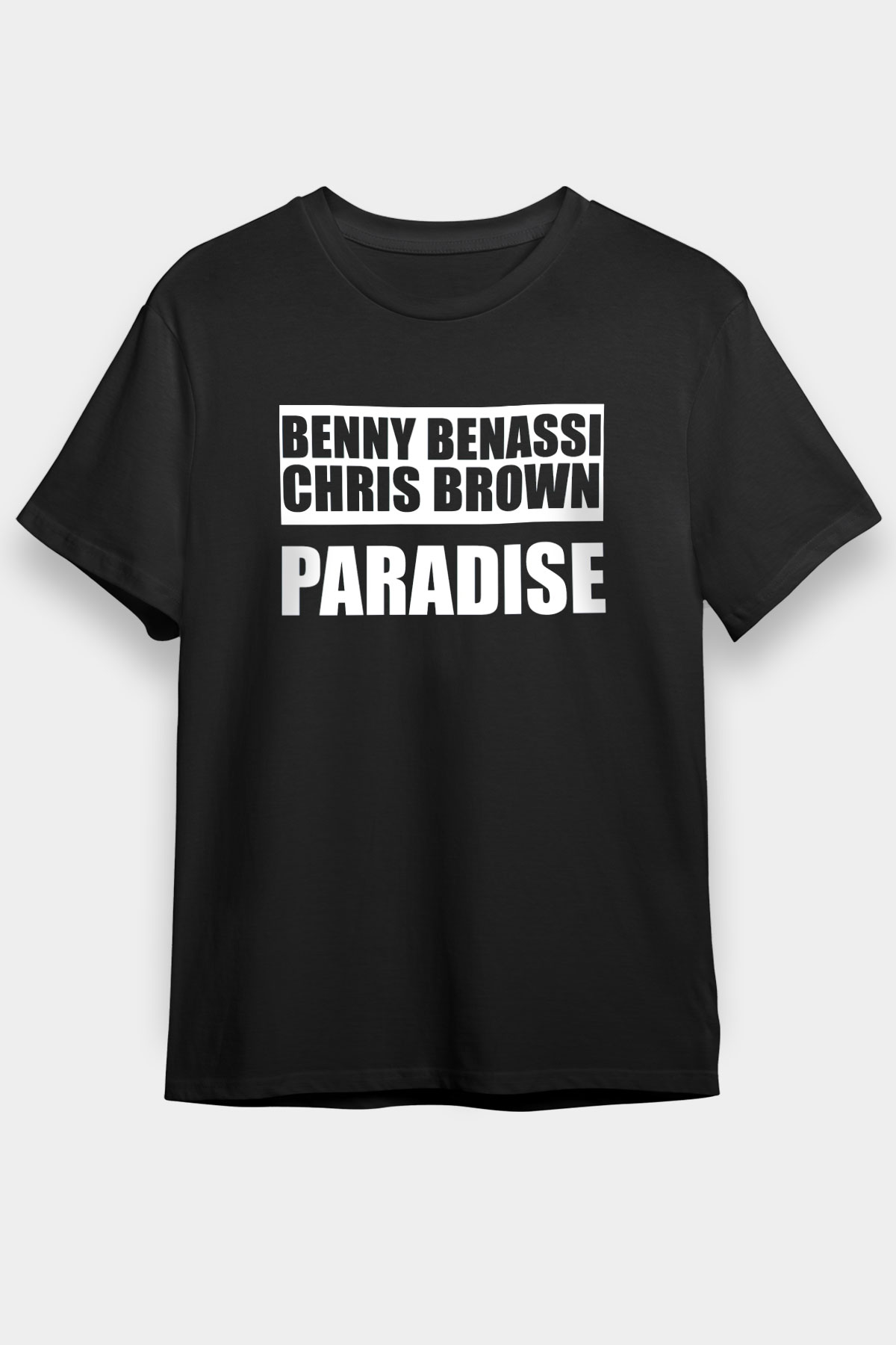 Benny Benassi Siyah Unisex Tişört T-Shirt - TişörtFabrikası