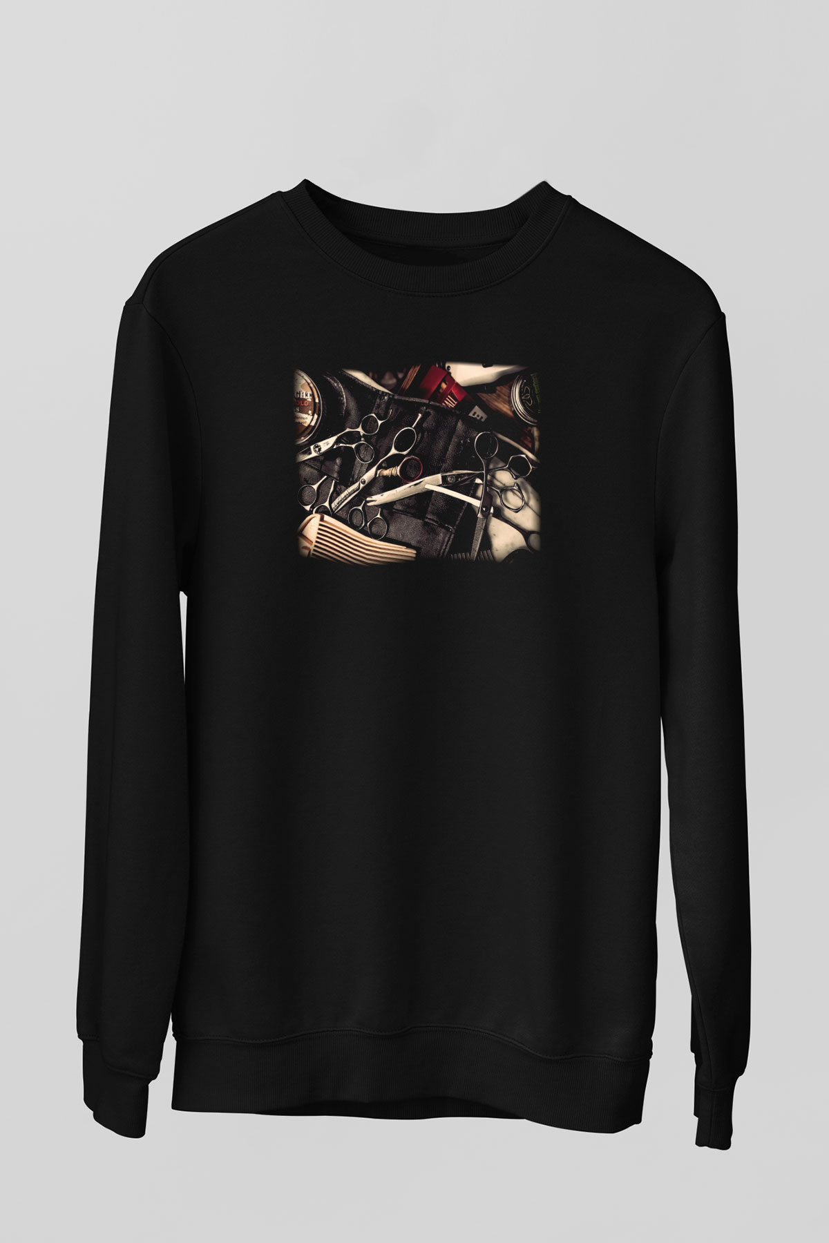 Berber Siyah Unisex Sweatshirt