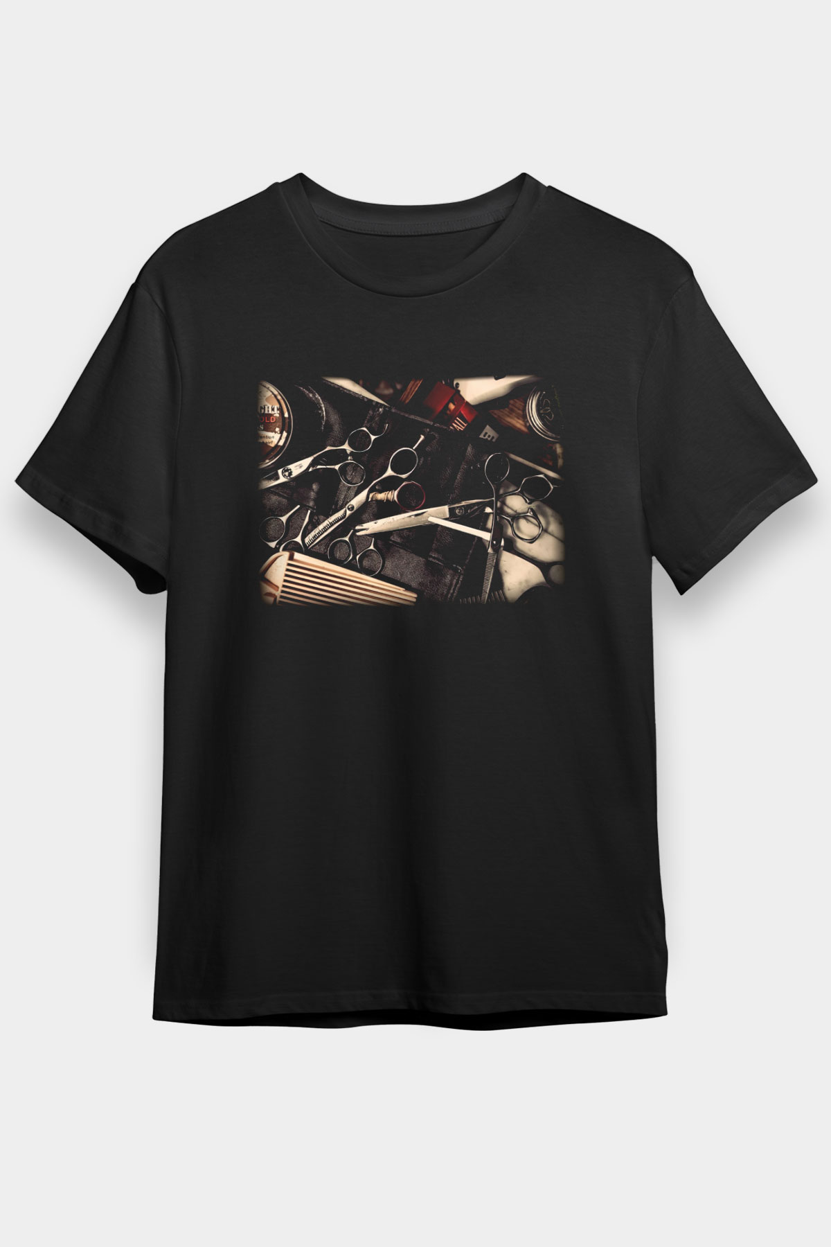 Berber Siyah Unisex Tişört T-Shirt - TişörtFabrikası