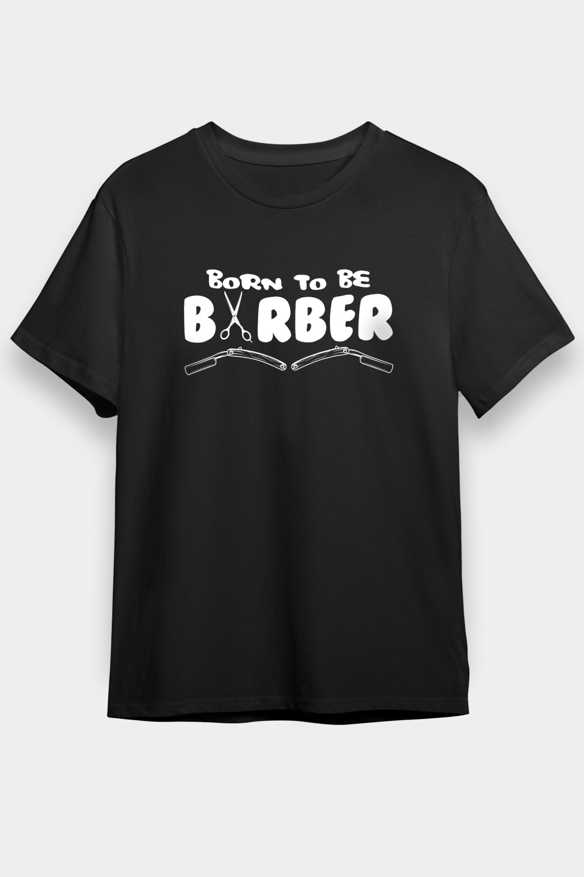 Berber Siyah Unisex Tişört T-Shirt - TişörtFabrikası