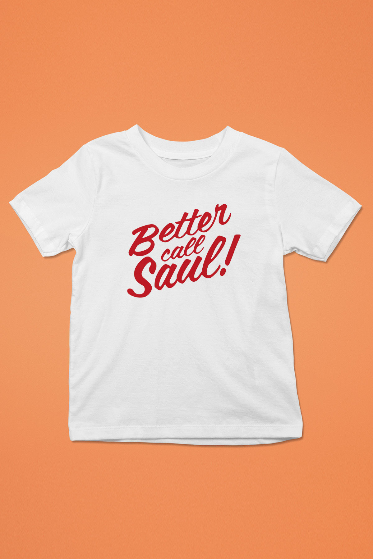 Better Call Saul Baskılı Beyaz Unisex Çocuk Tişört