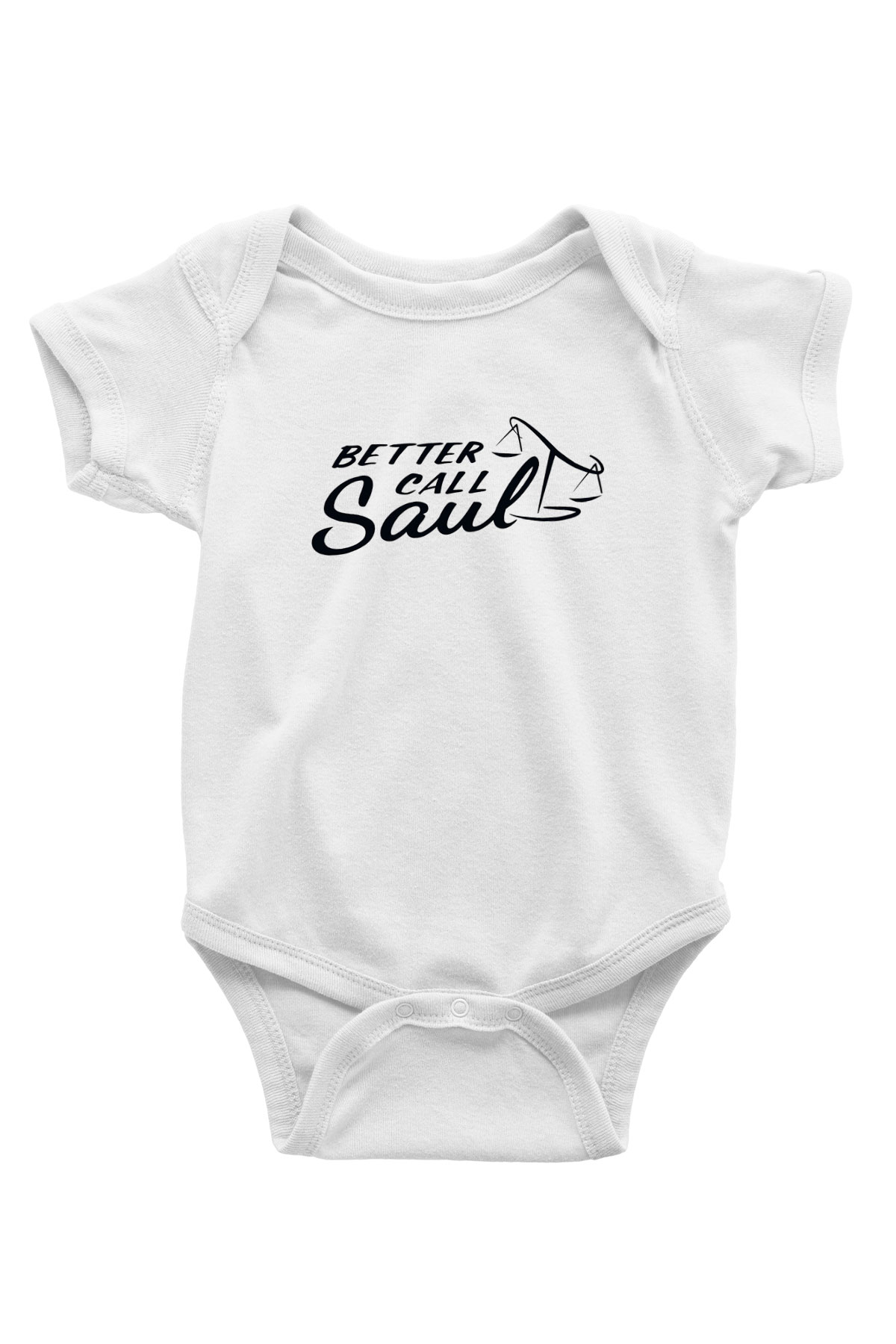 Better Call Saul Baskılı Beyaz Unisex Bebek Body - Zıbın
