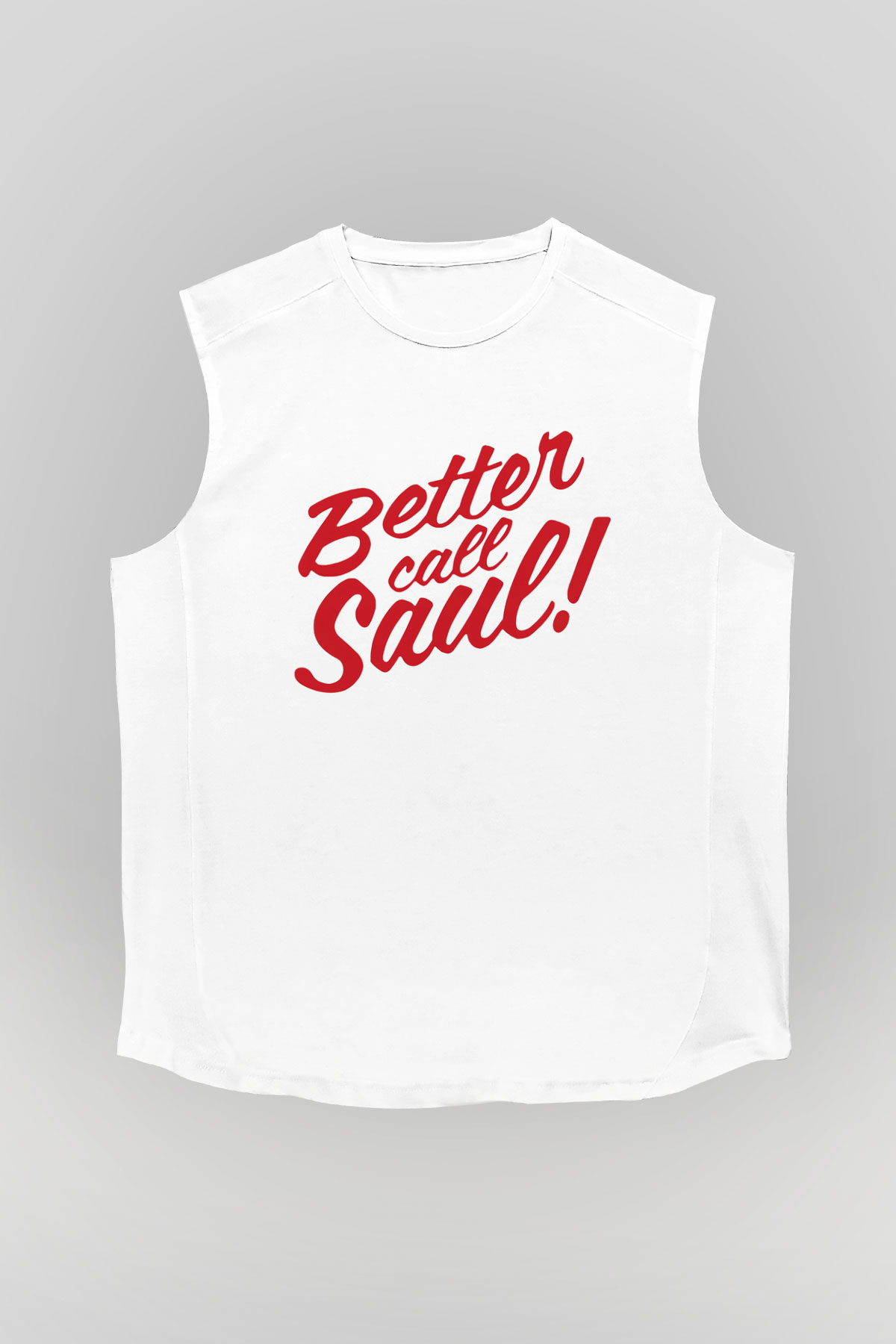 Better Call Saul Beyaz Unisex Kolsuz Tişört