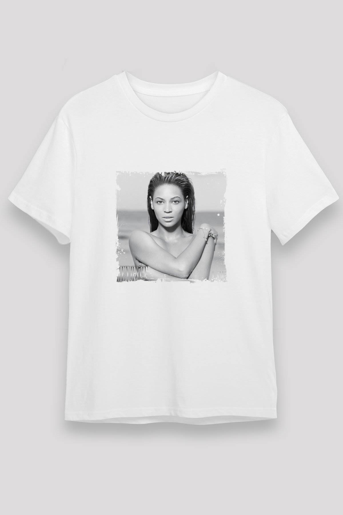 Beyonce Unisex White Graphic Tee - STREETWEAR