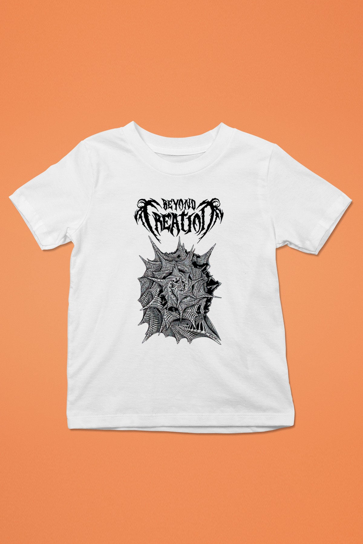 Beyond Creation Baskılı Beyaz Unisex Beyaz Çocuk Tişört - Tshirt