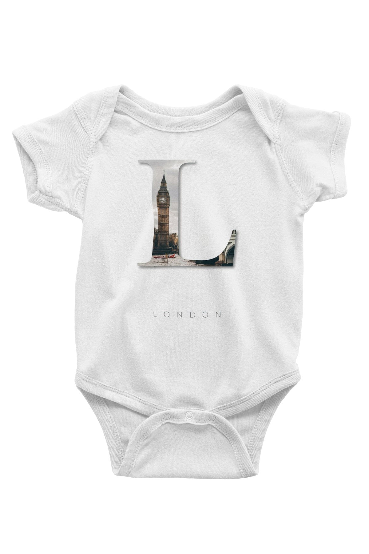 Big Ben Beyaz Bebek Body - Zıbın