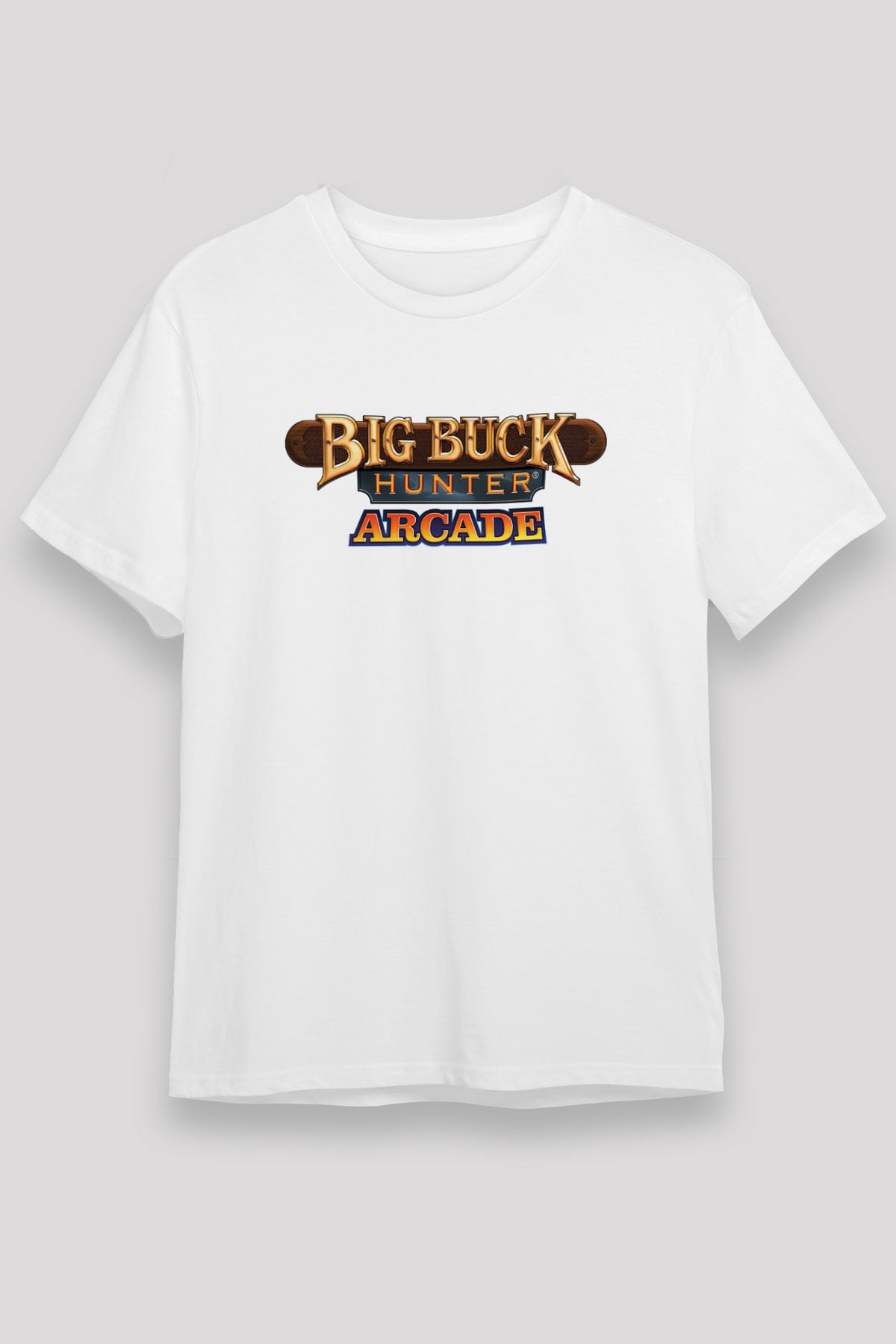 Big Buck Hunter Beyaz Unisex Tişört T-Shirt