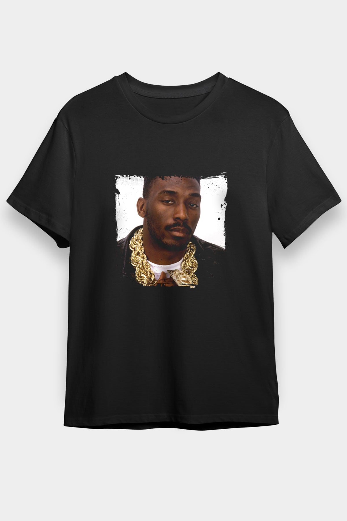 Big Daddy Kane Baskılı Unisex Siyah Tişört