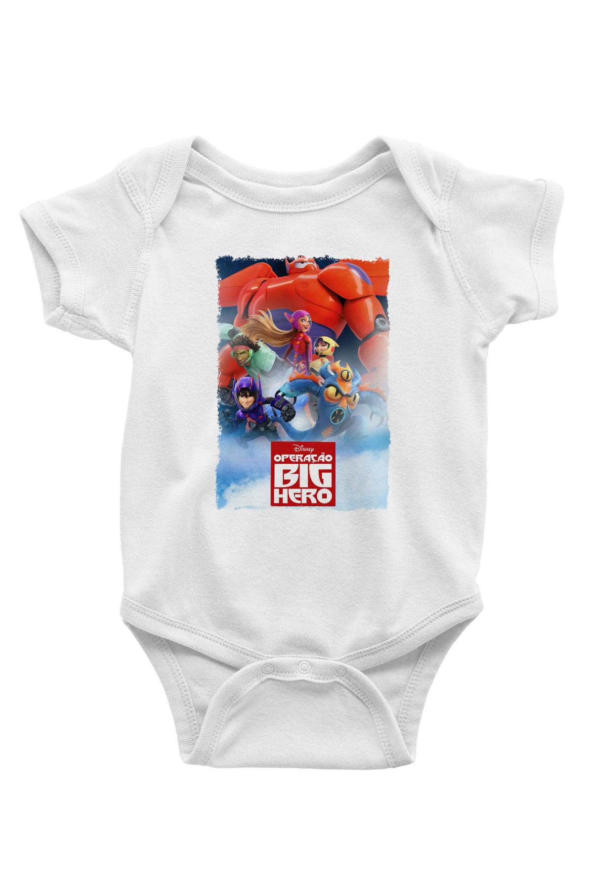 Big Hero Beyaz Bebek Body - Zıbın