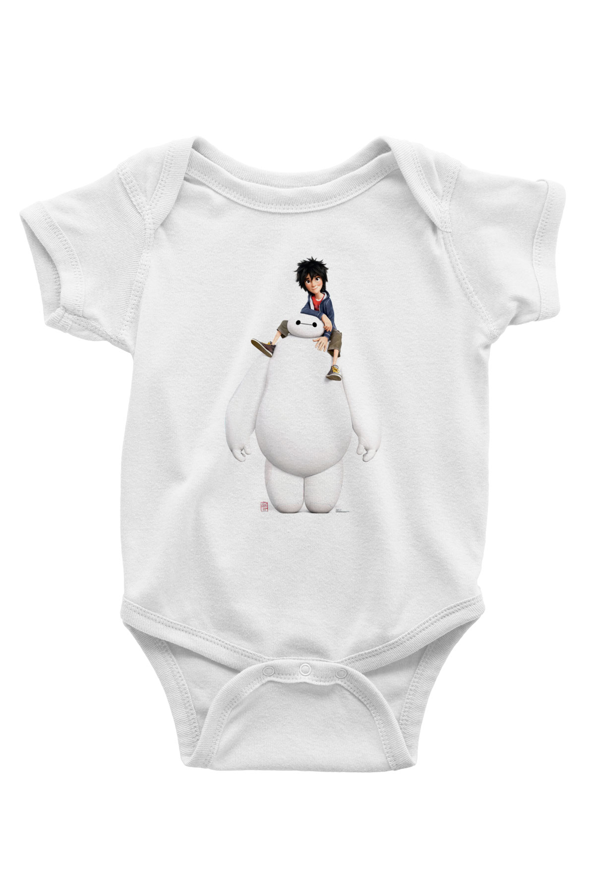 Big Hero Beyaz Bebek Body - Zıbın