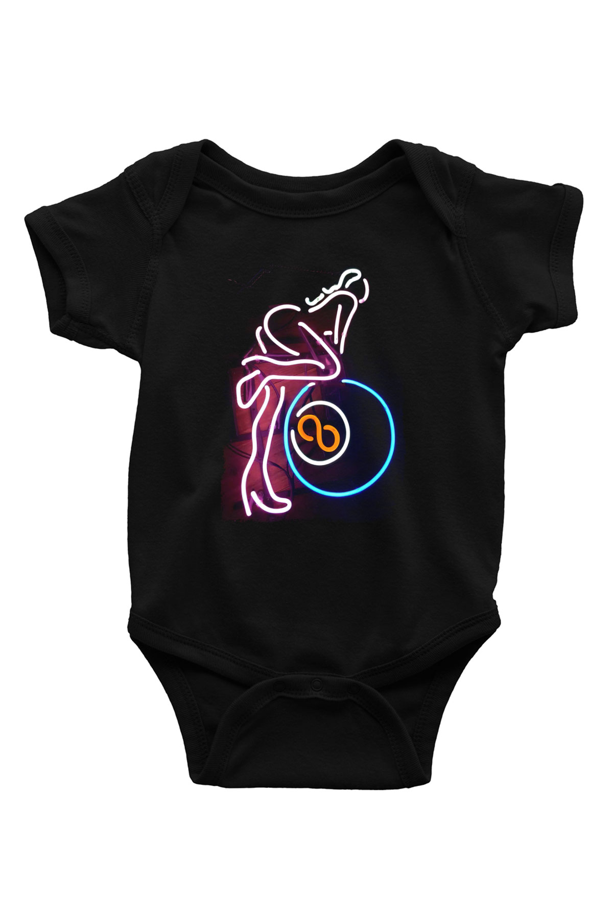 Bilardo Siyah Bebek Body - Zıbın