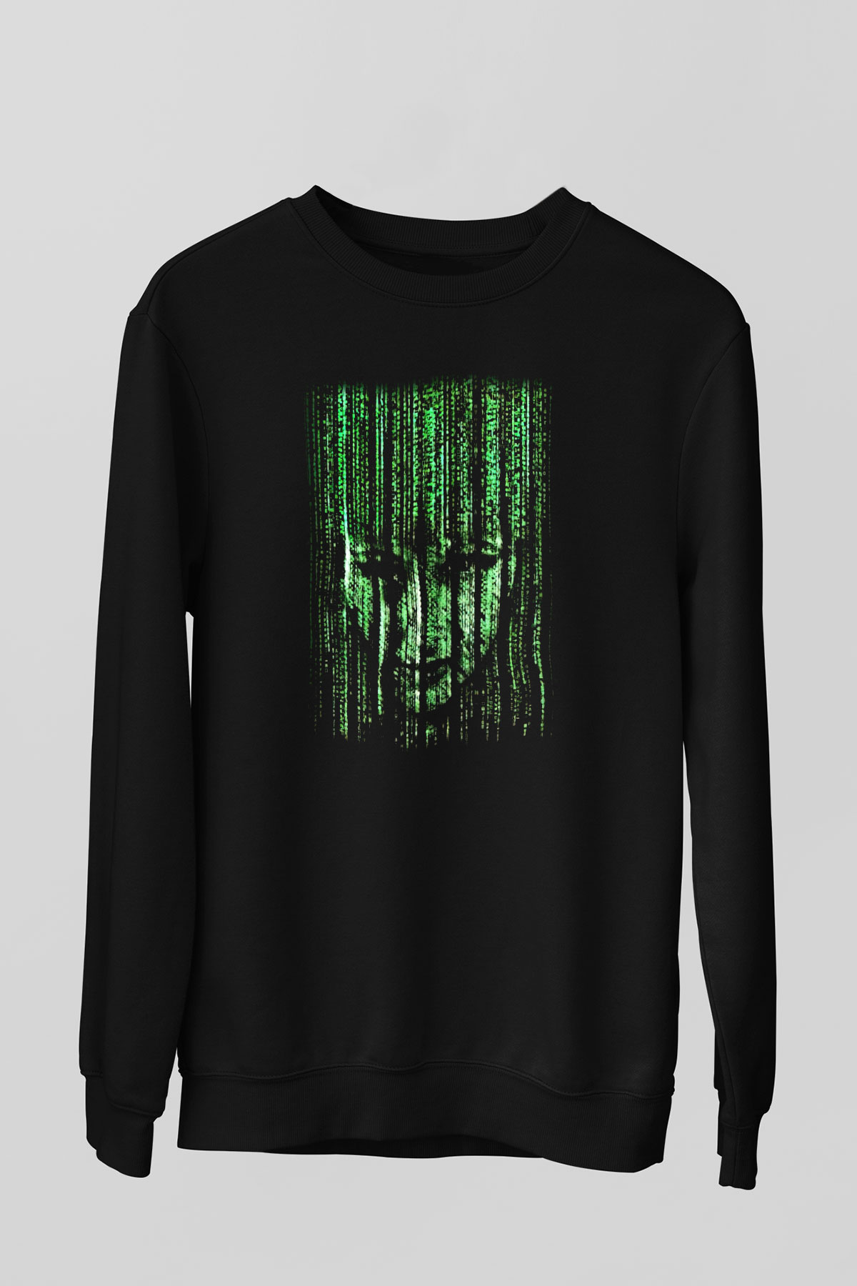 Bilgisayar programcısı Siyah Unisex Sweatshirt