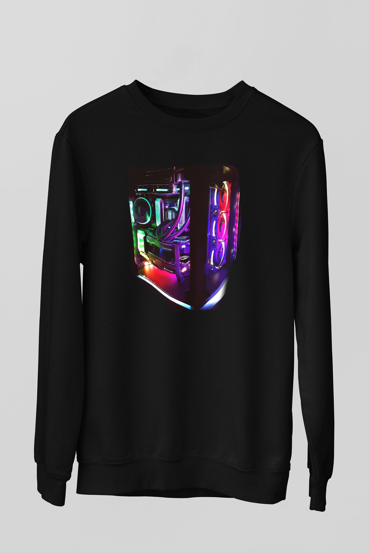 Bilgisayar programcısı Siyah Unisex Sweatshirt