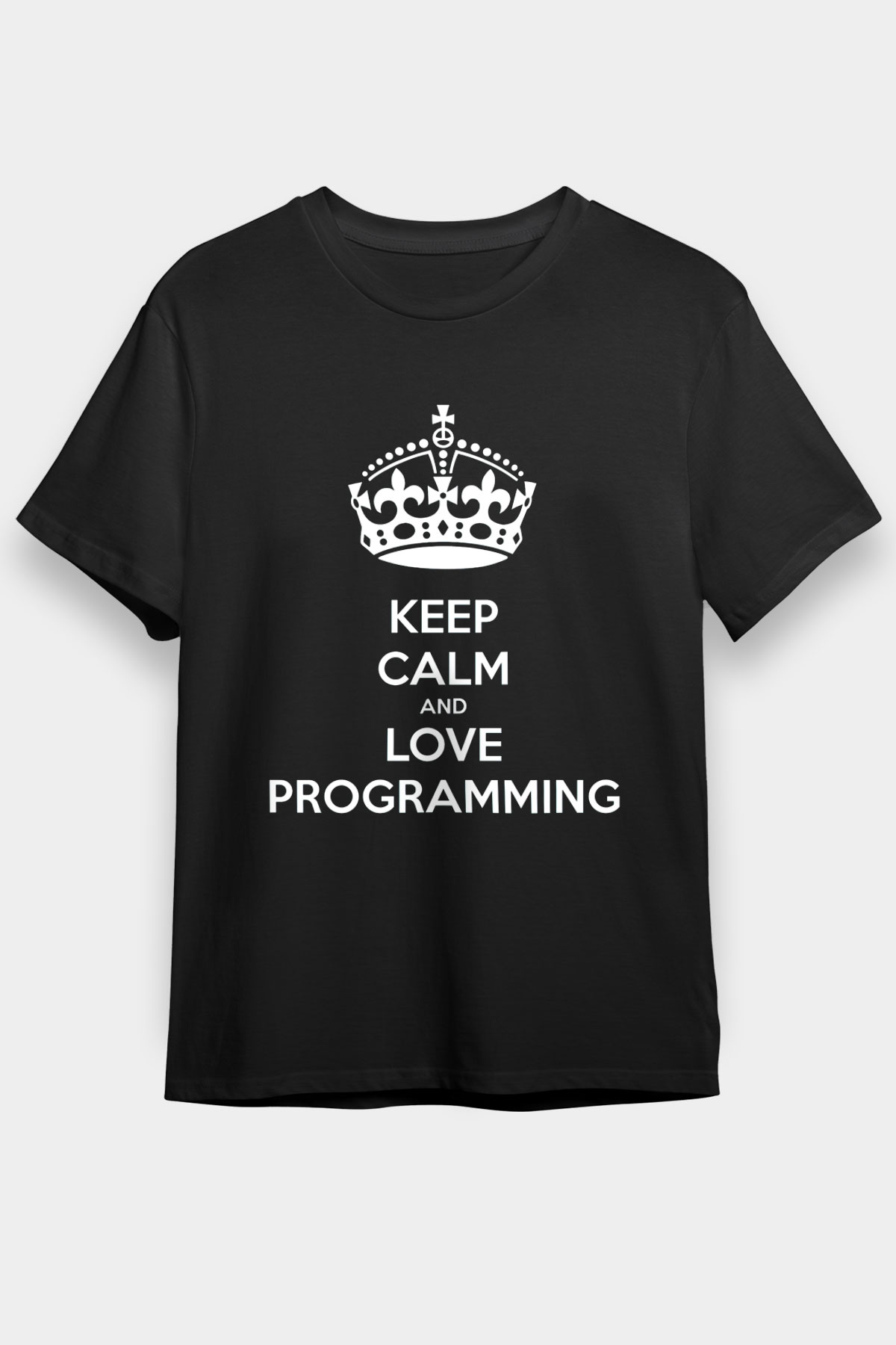 Bilgisayar programcısı Siyah Unisex Tişört T-Shirt - TişörtFabrikası
