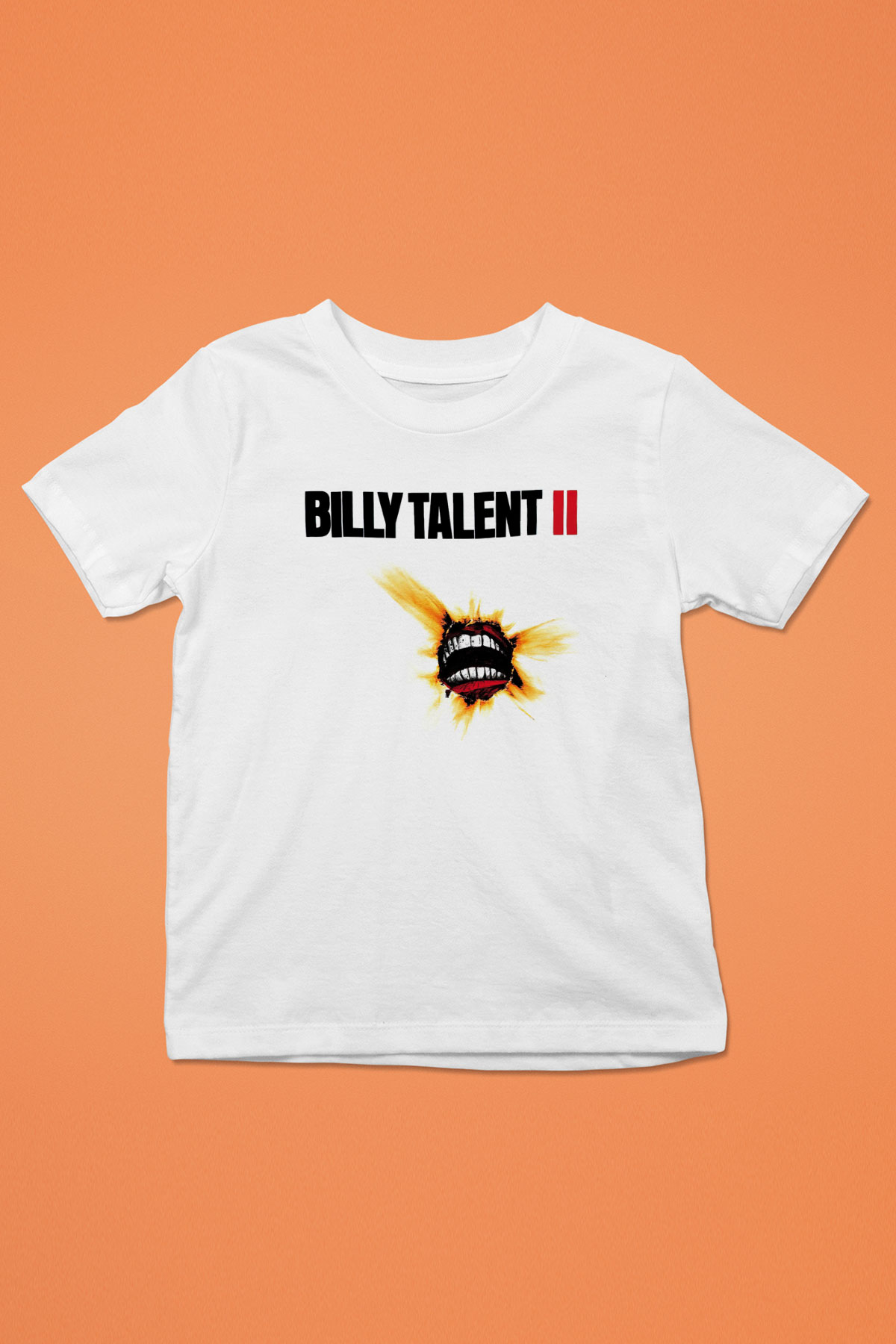 Billy Talent Baskılı Beyaz Unisex Çocuk Tişört