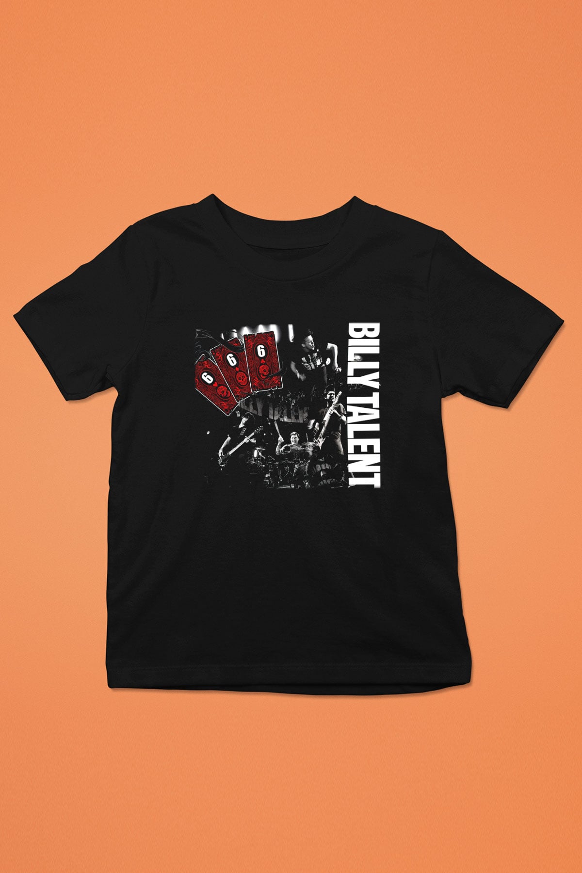 Billy Talent Baskılı Siyah Unisex Çocuk Tişört