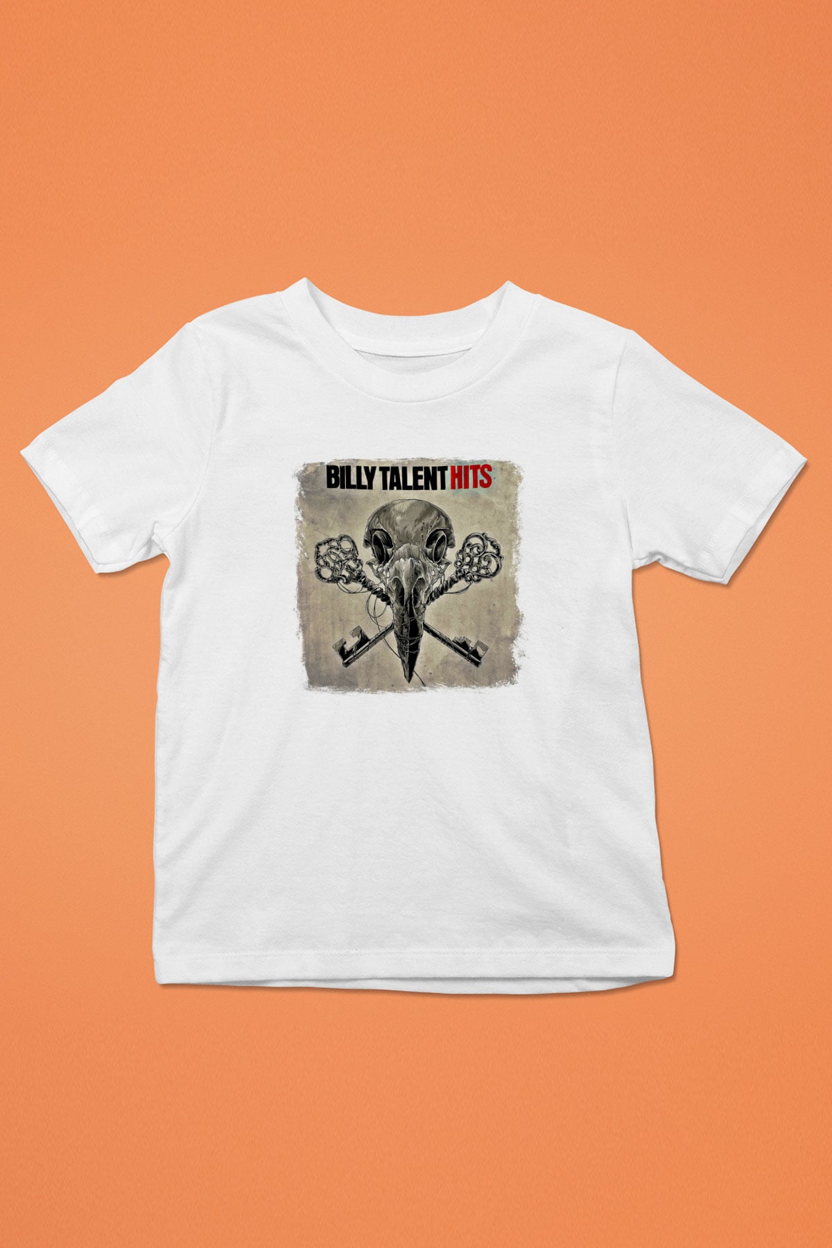 Billy Talent Baskılı Unisex Beyaz Çocuk Tişört