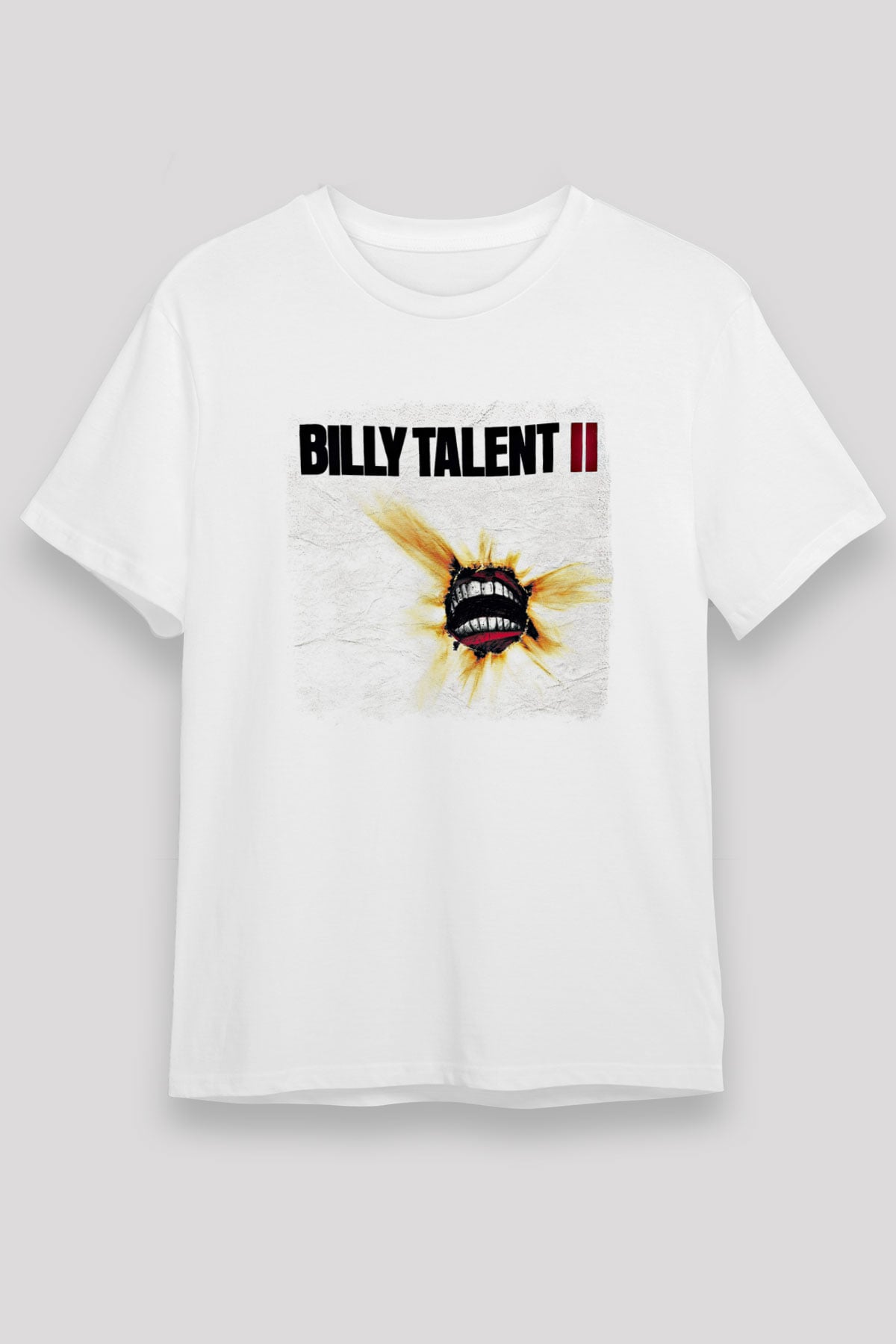 Billy Talent Baskılı Unisex Beyaz Tişört
