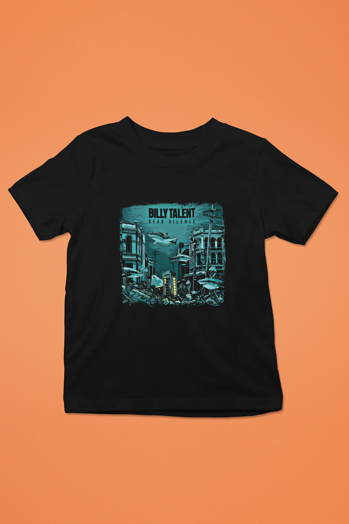 Billy Talent Baskılı Unisex Siyah Çocuk Tişört