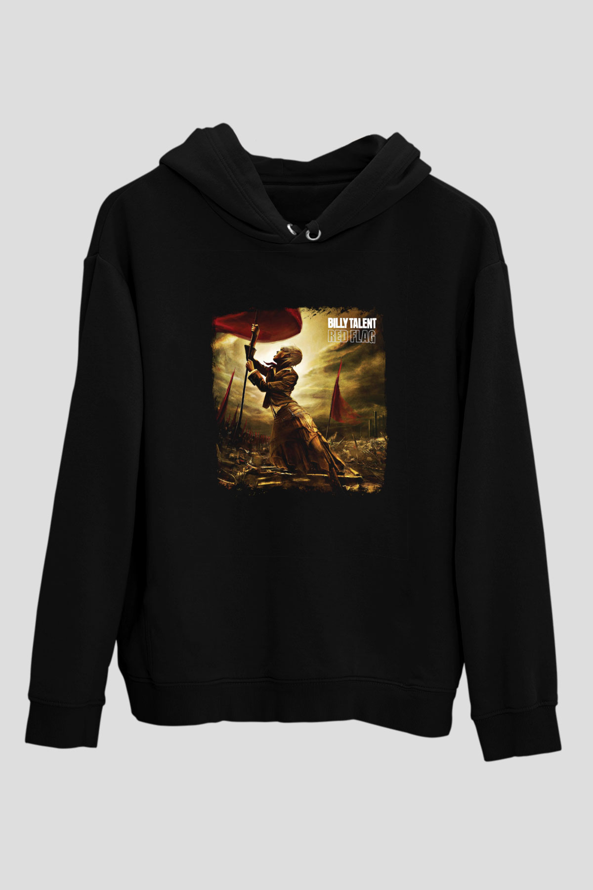 Billy Talent Baskılı Unisex Siyah Hoodie