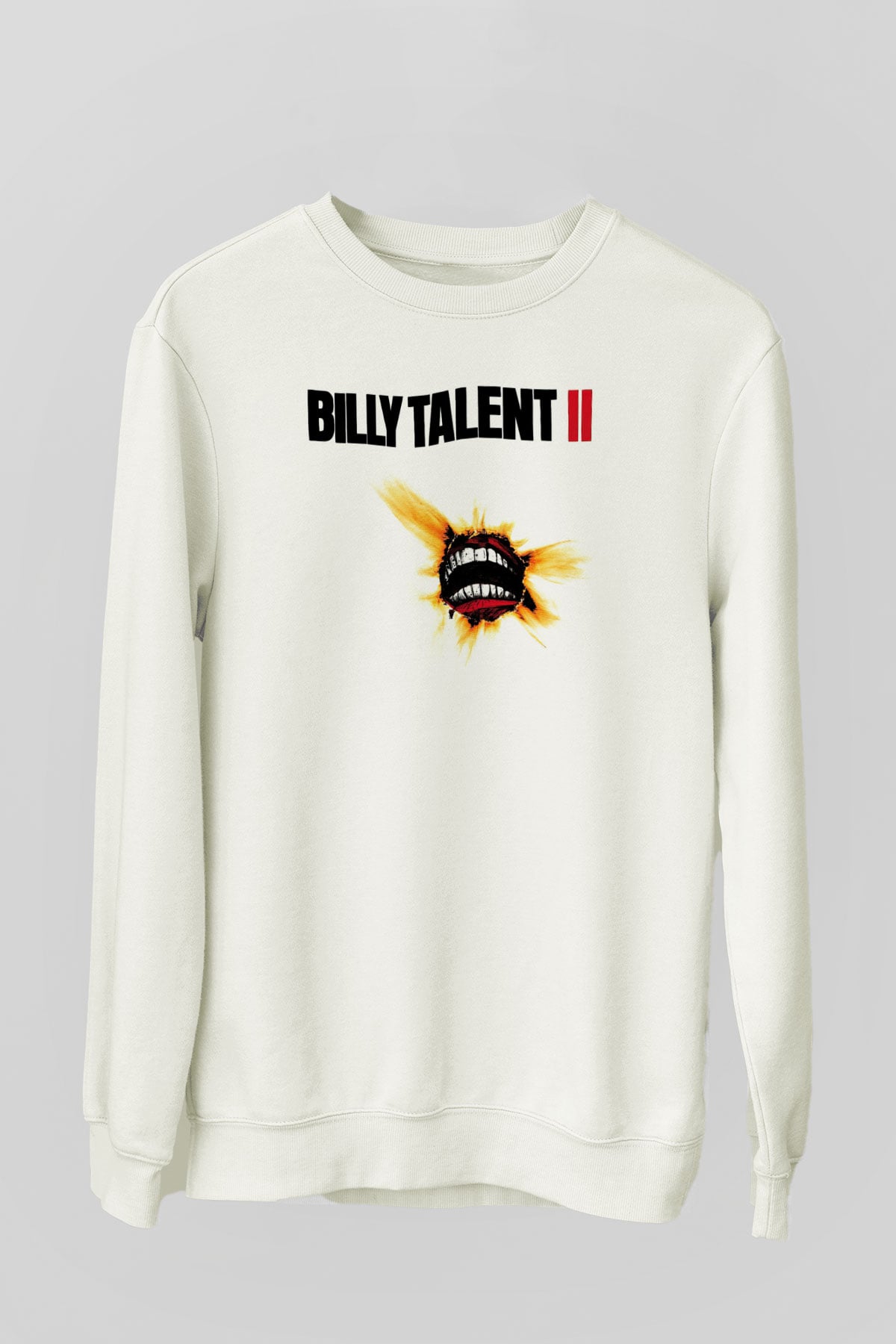 Billy Talent Beyaz Unisex Sweatshirt