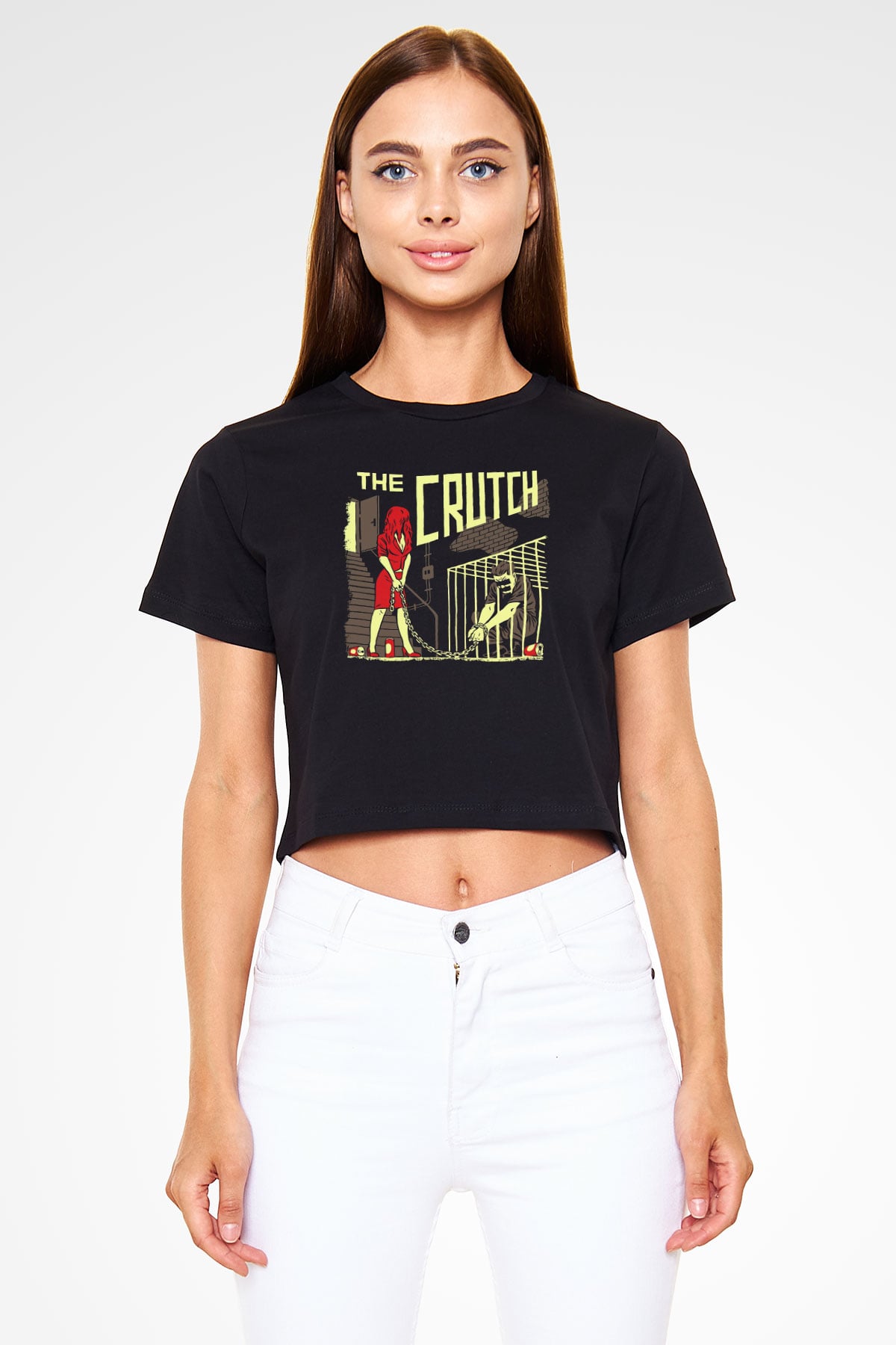Billy Talent Siyah  Crop Top Tişört