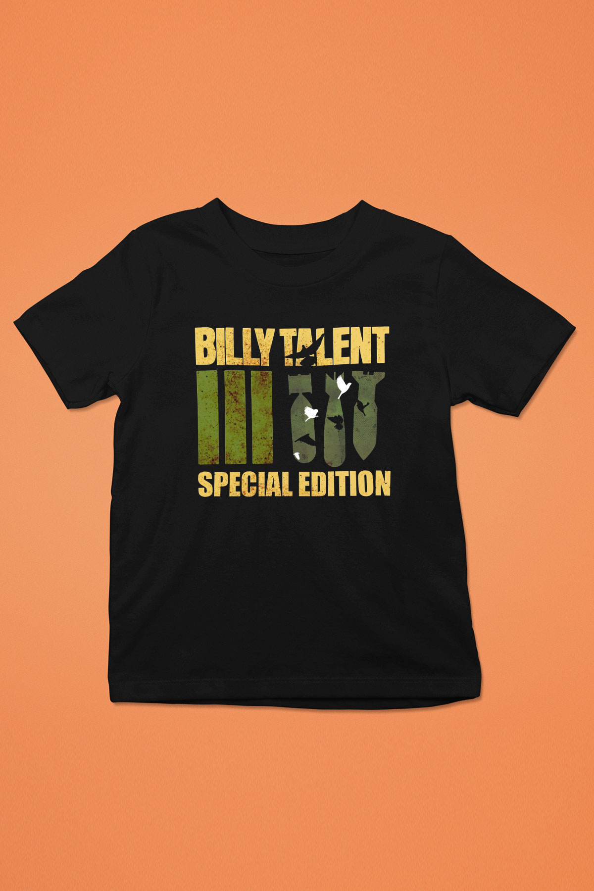 Billy Talent Siyah Unisex Çocuk Tişört