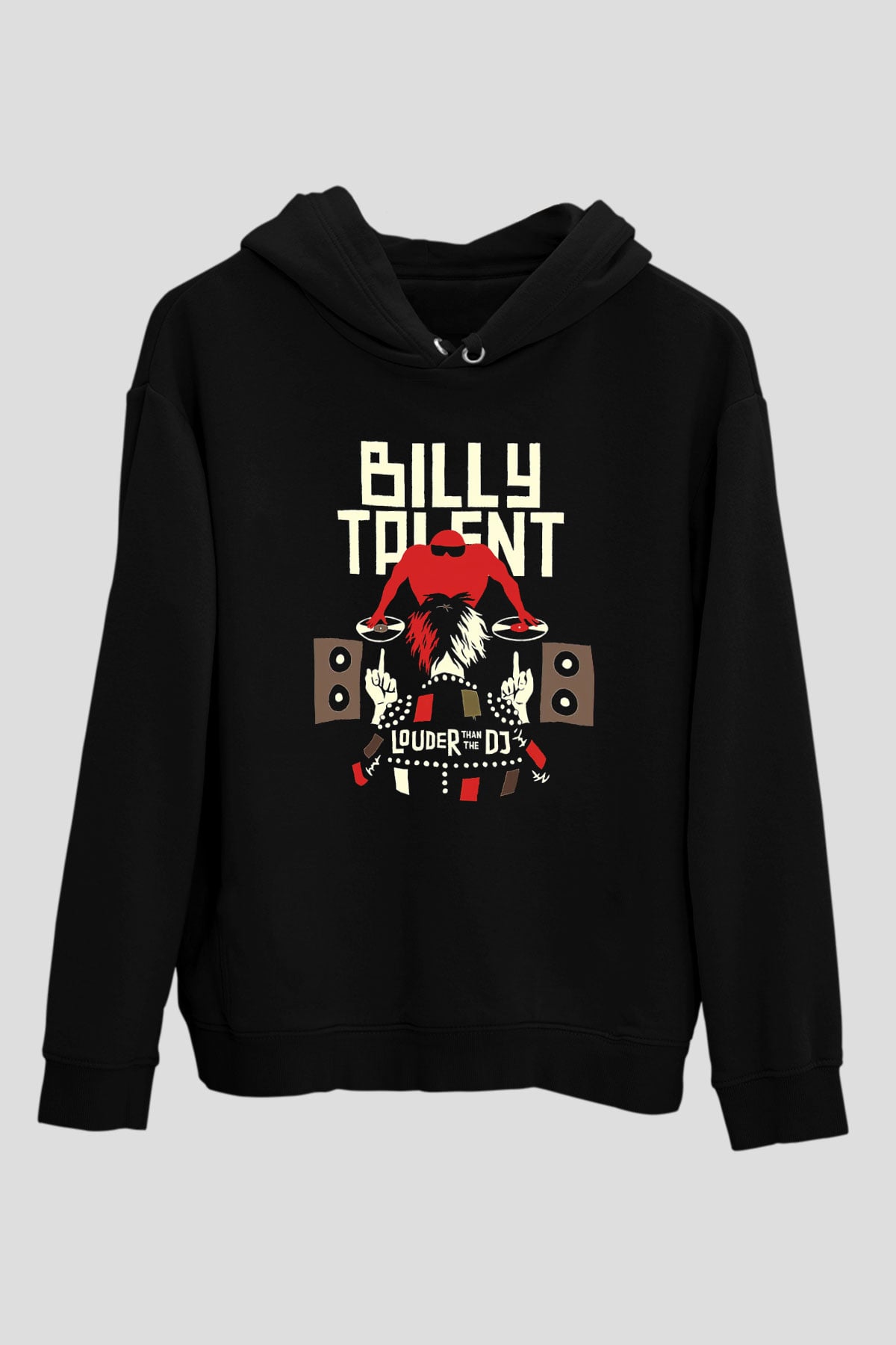 Billy Talent Siyah Unisex Kapüşonlu Sweatshirt
