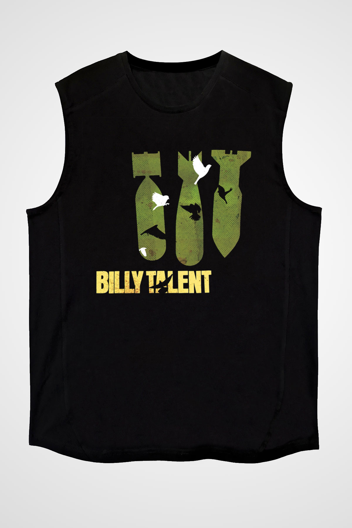 Billy Talent Siyah Unisex Kolsuz Tişört