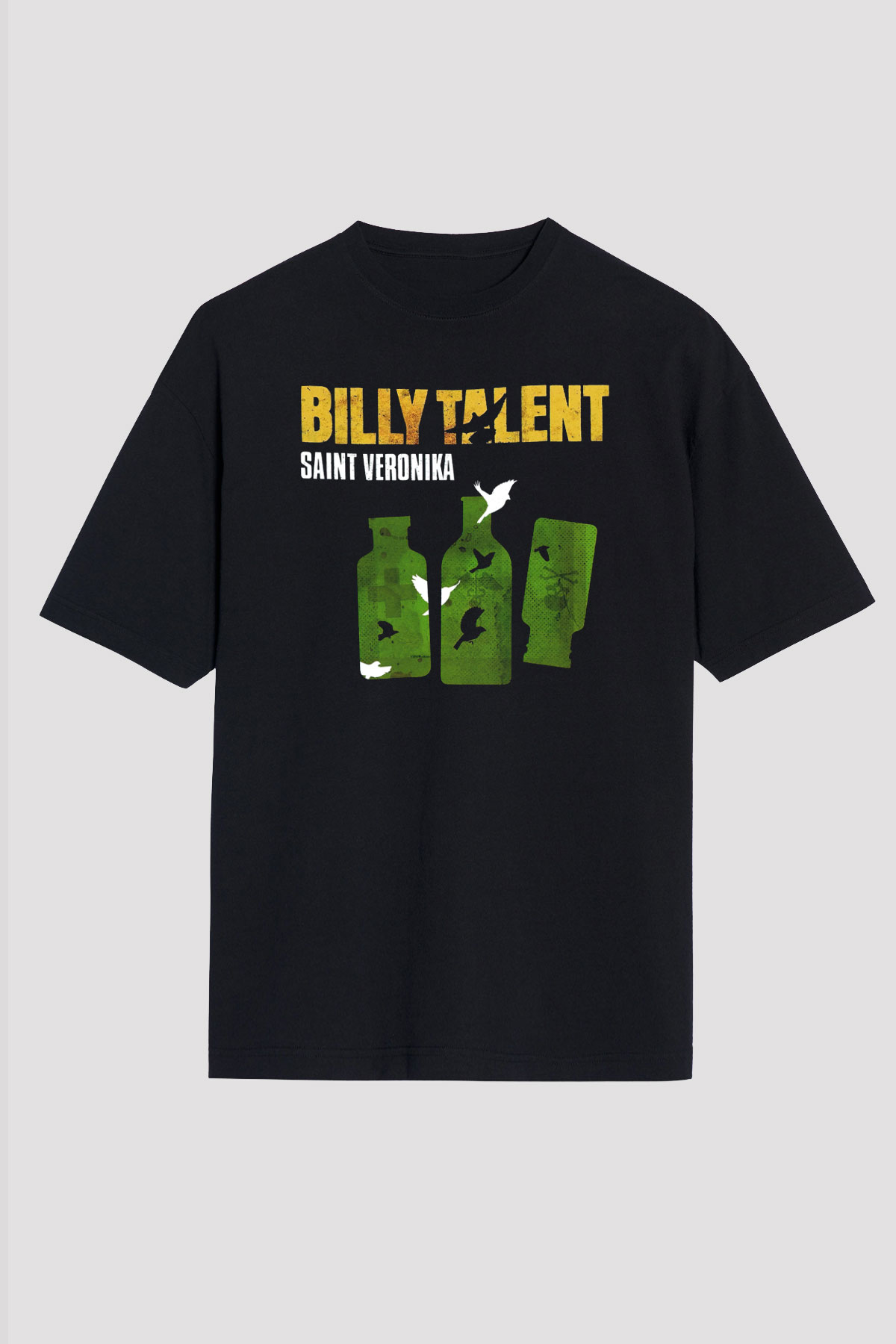 Billy Talent Siyah Unisex Oversize Tişört T-Shirt