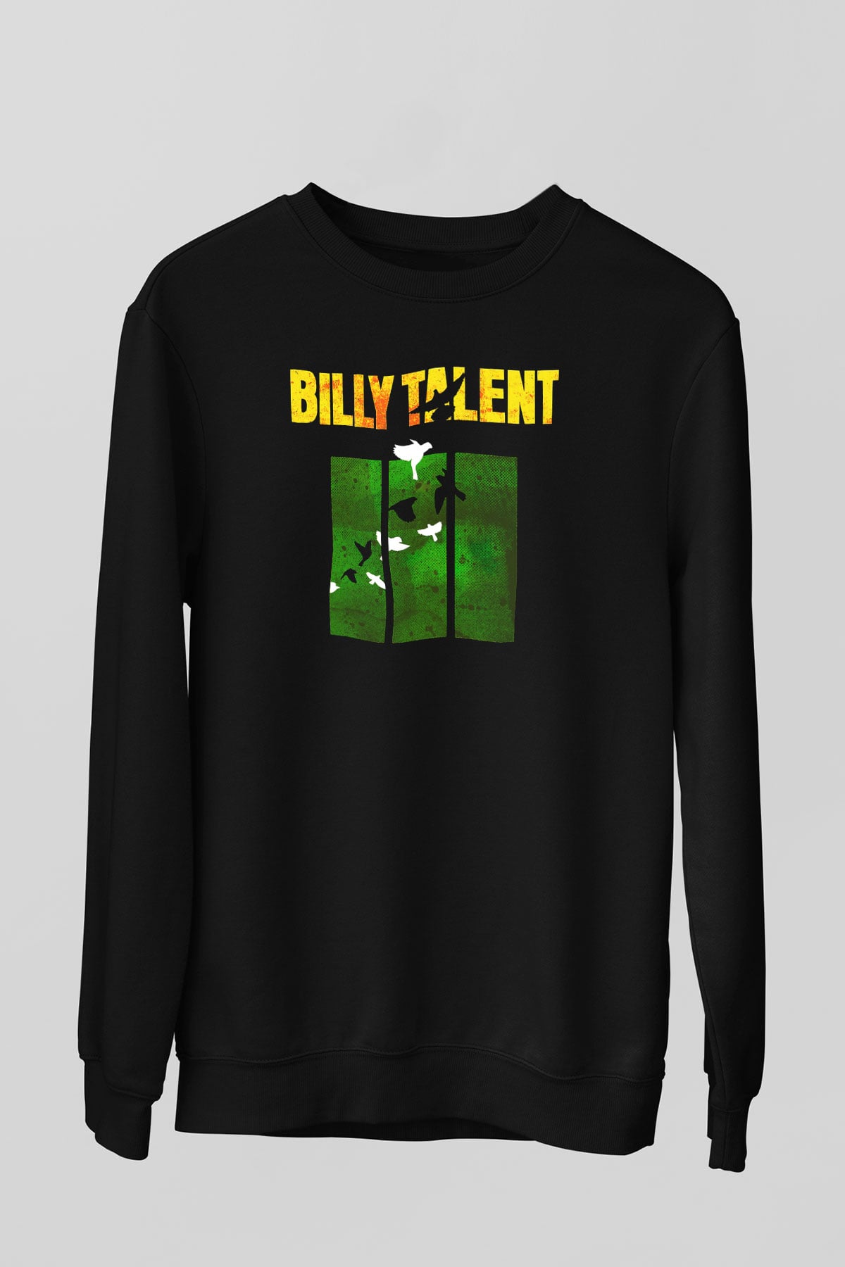 Billy Talent Siyah Unisex Sweatshirt