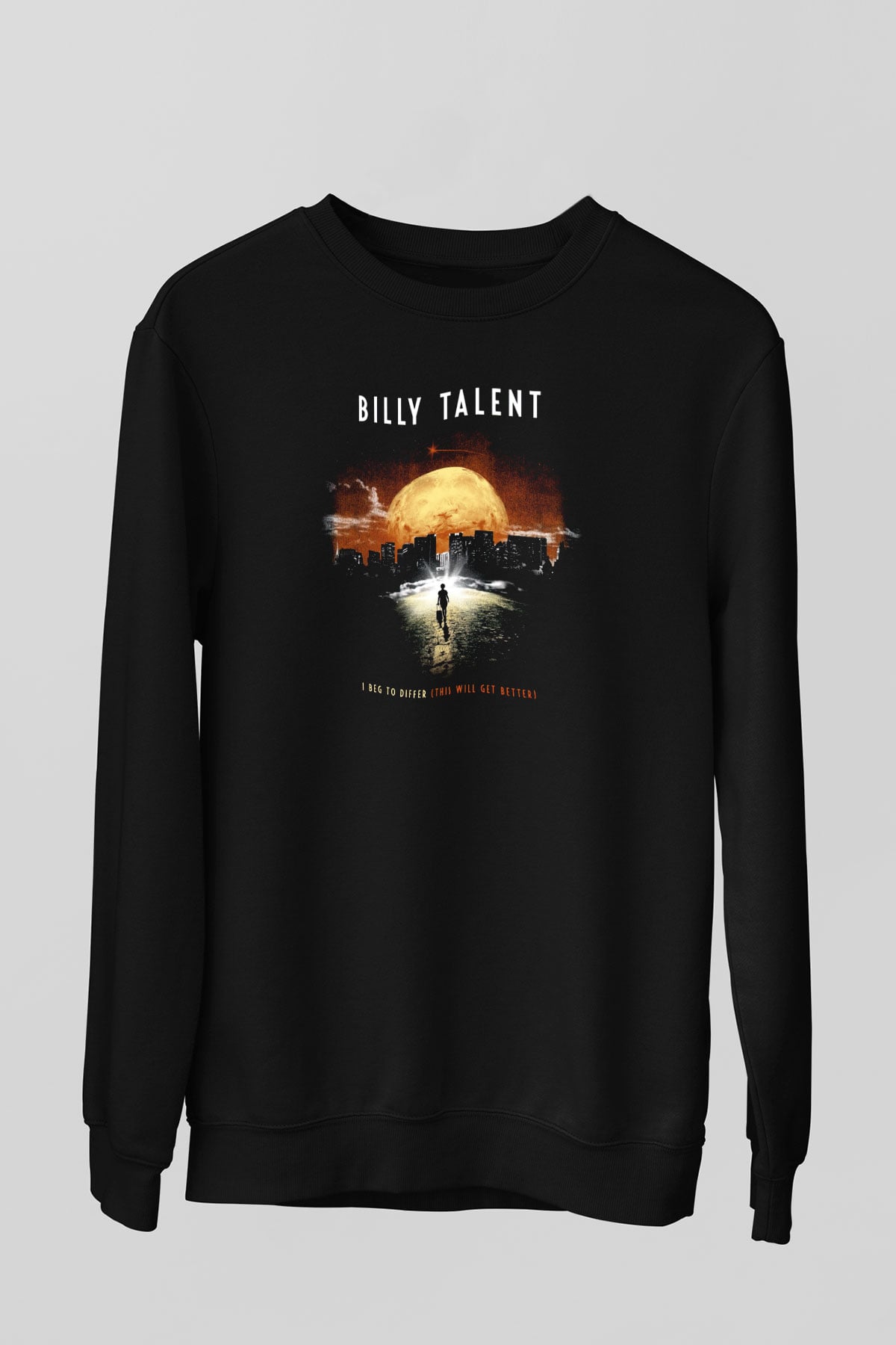 Billy Talent Siyah Unisex Sweatshirt