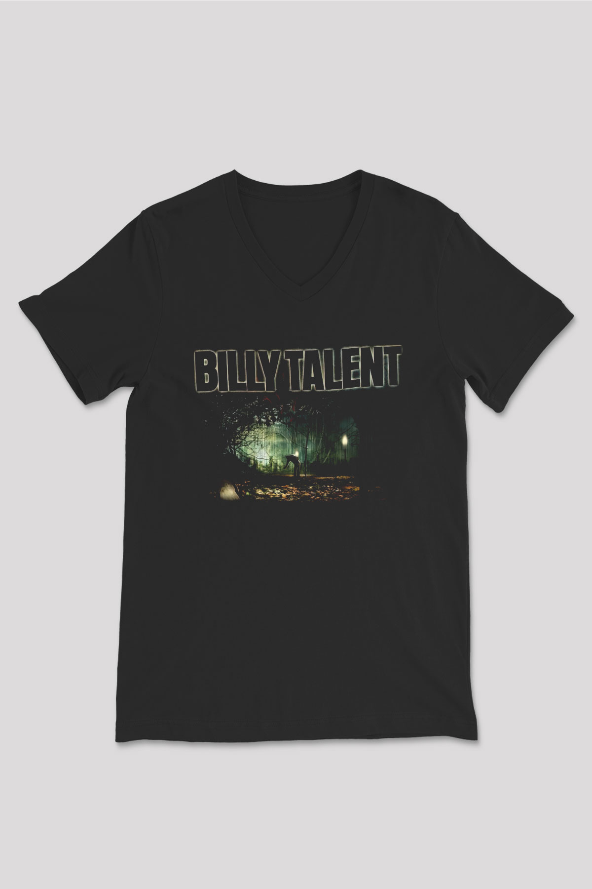 Billy Talent Siyah Unisex V Yaka Tişört