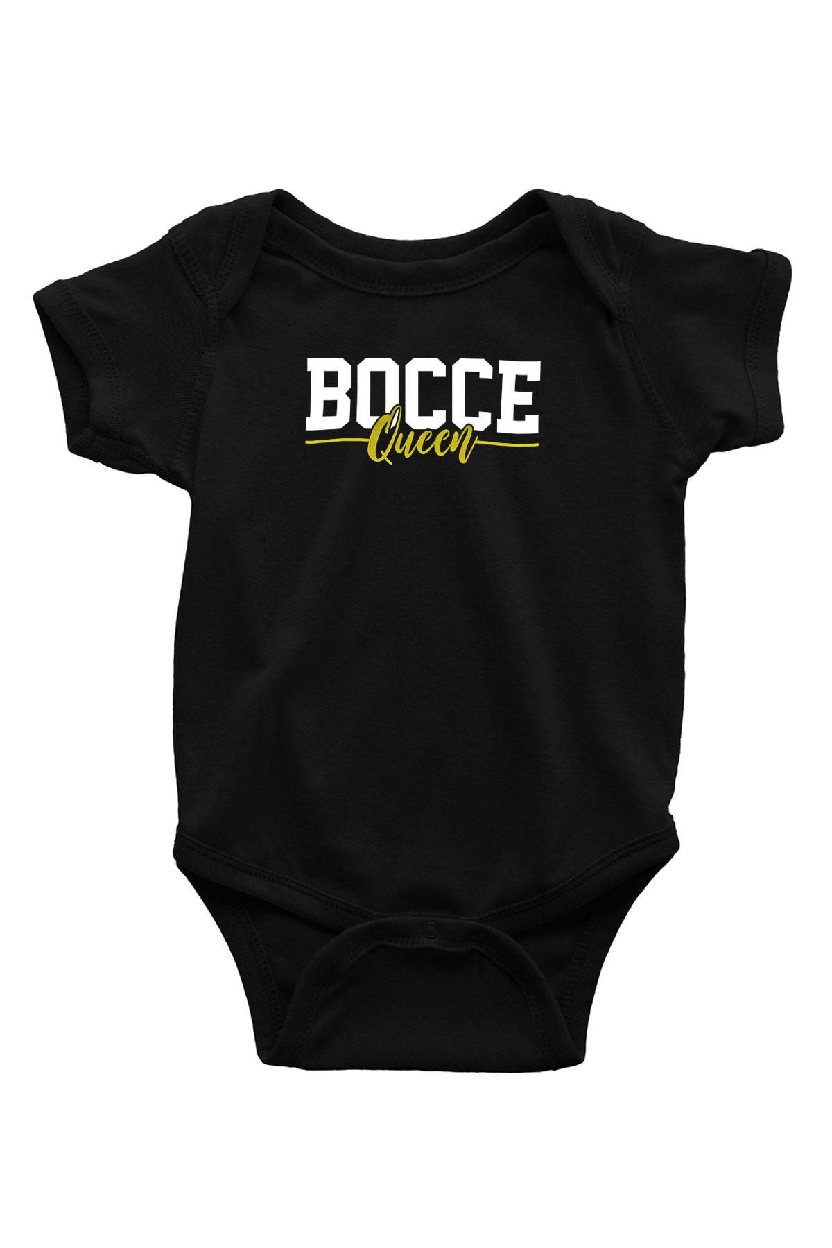 Binicilik - Riding Baskılı Unisex Siyah Bebek Body - Zıbın