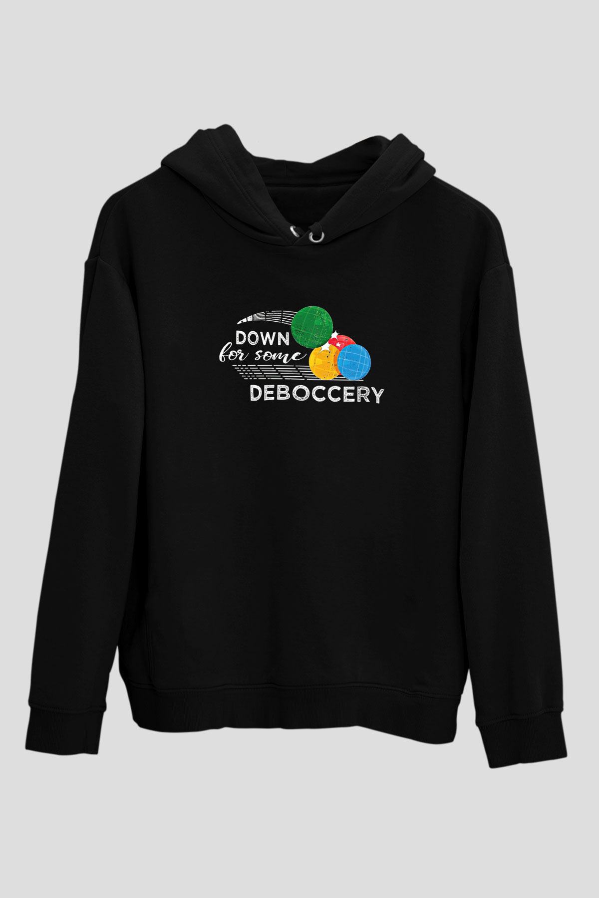 Binicilik - Riding Baskılı Unisex Siyah Hoodie