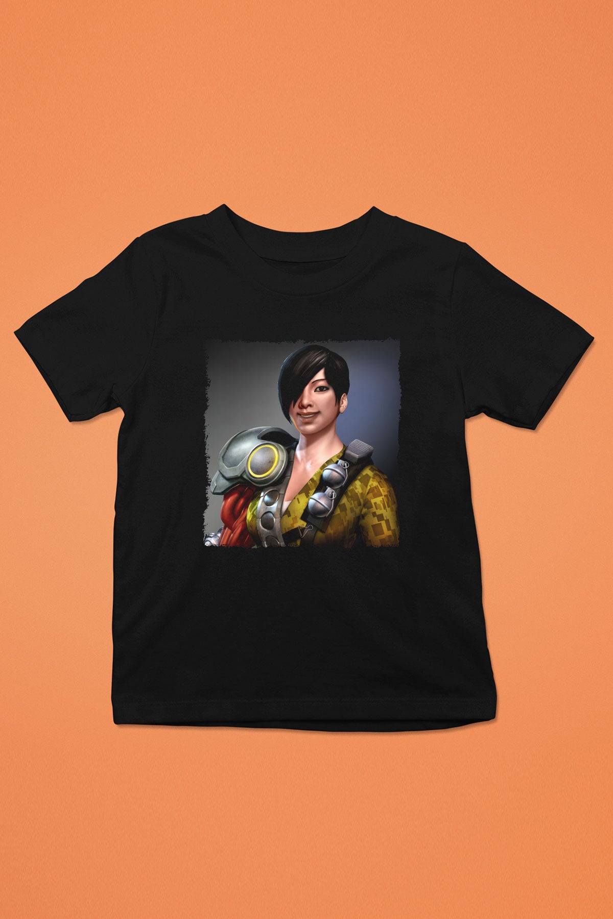 Bionic Commando Siyah Unisex Çocuk Tişört