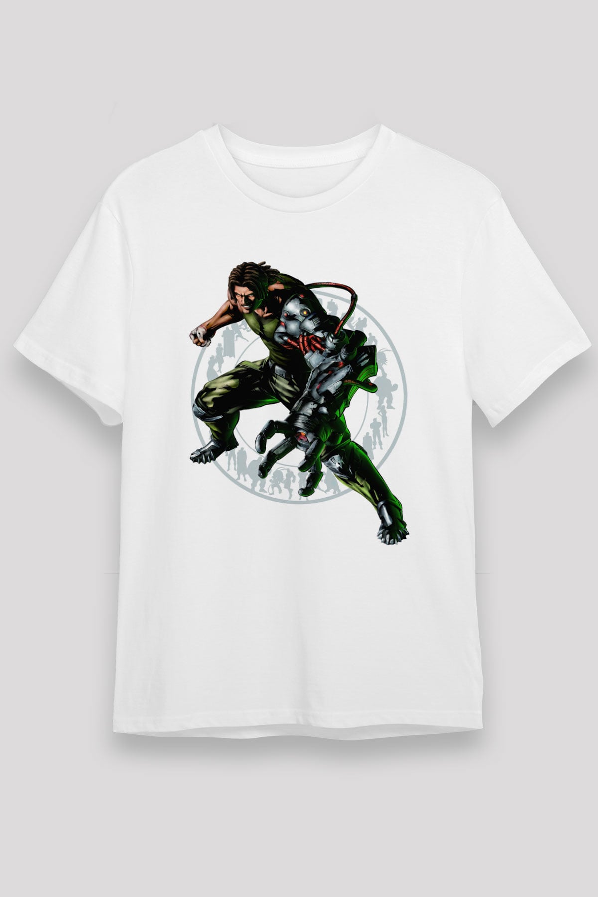 Bionic Commando Siyah Unisex Tişört T-Shirt