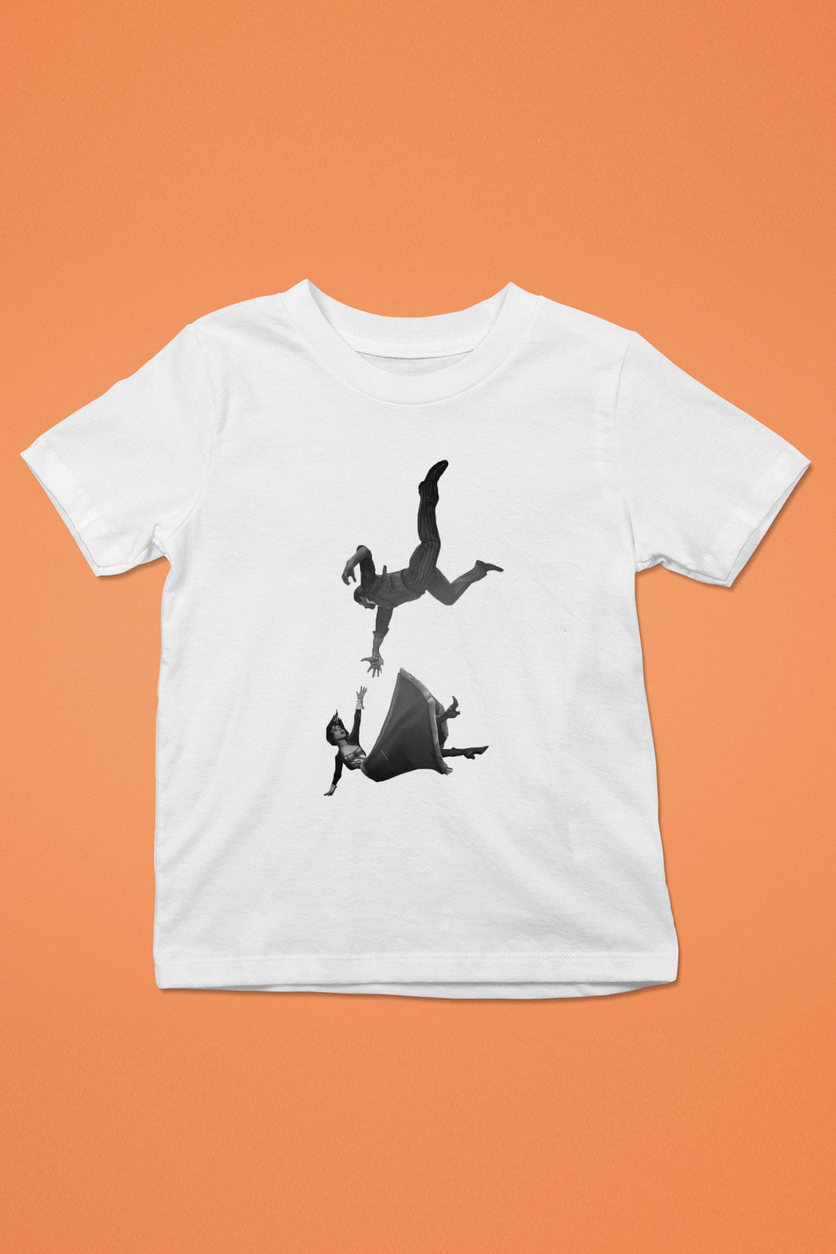 BioShock Baskılı Beyaz Unisex Çocuk Tişört